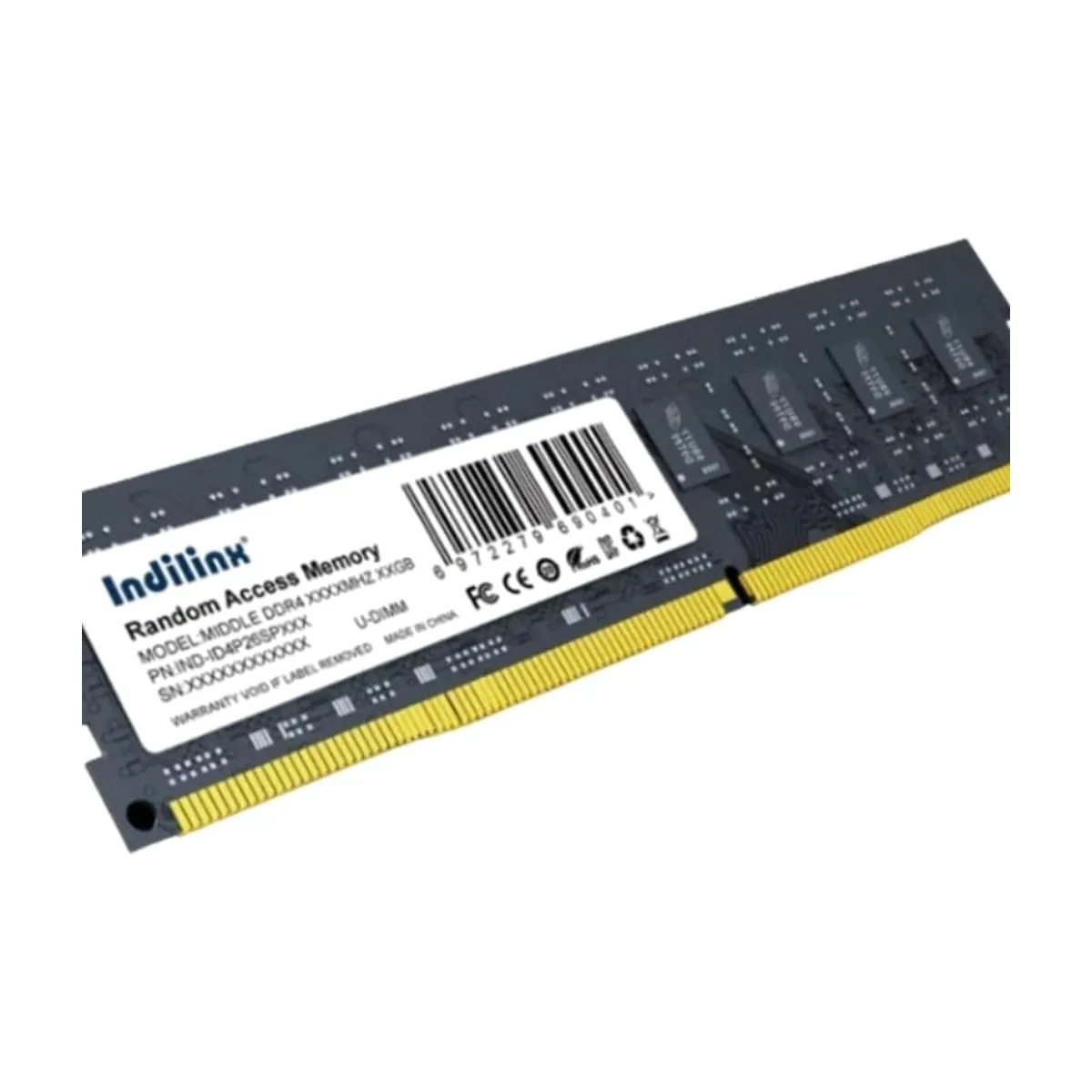 Оперативная память Indilinx, DDR4, 8GB (1x8GB), 3200 MHz, CL19, DIMM