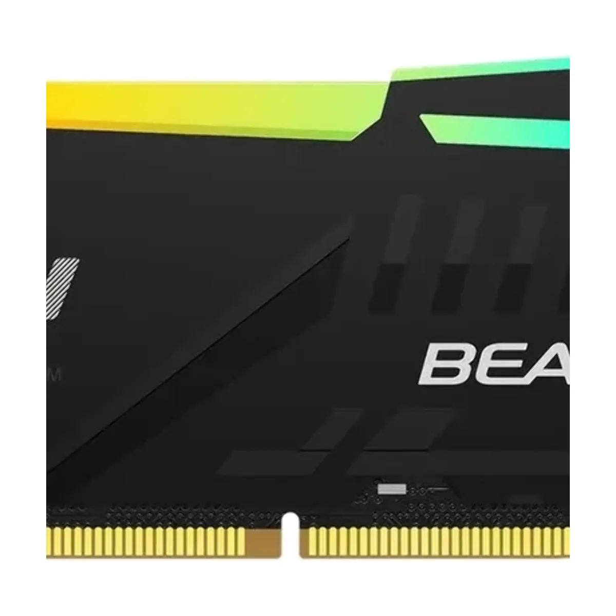 Оперативная память Kingston Fury Beast, DDR5, 8GB (1x8GB), 5200MHz, CL40, DIMM, с радиаторами, RGB, черный