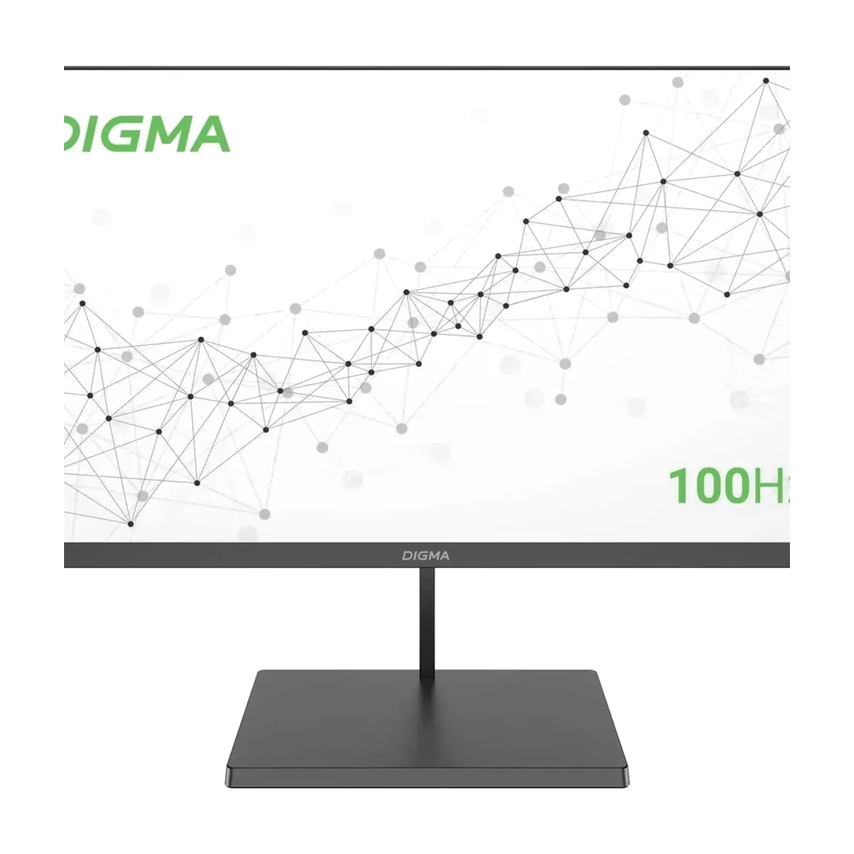 Монитор 27" Digma Progress 27A501F VA 1920x1080, 100 Гц, 5 мс, 16:9, 300 кд/м2, 1xHDMI, 1xVGA, 1x3.5 мм, черный