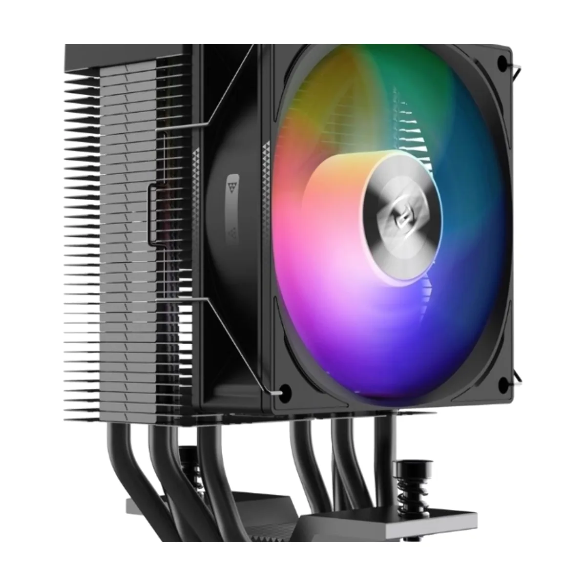 Кулер PCCooler R400 ARGb черный 92мм алюминий+медь 2200r m 30db 4-pin 180W 133мм