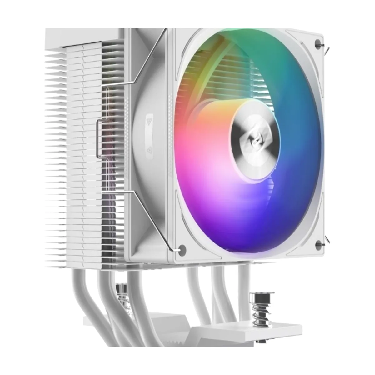 Кулер PCCooler R400 ARGb белый 92мм алюминий+медь 2200rpm 30db 4-pin 180W 133мм
