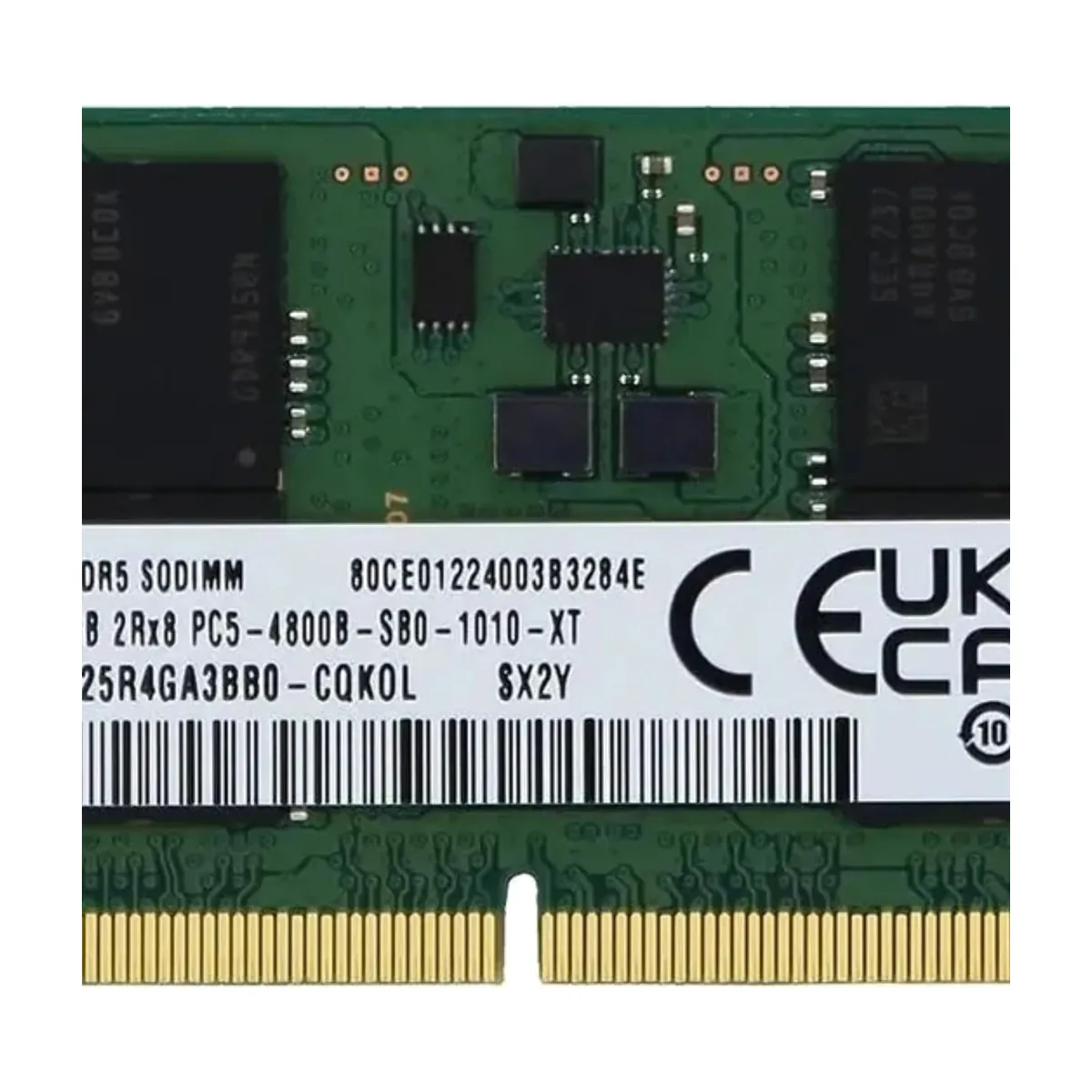Оперативная память Samsung, DDR5, 32GB (1x32GB), 4800MHz, CL40, SO-DIMM