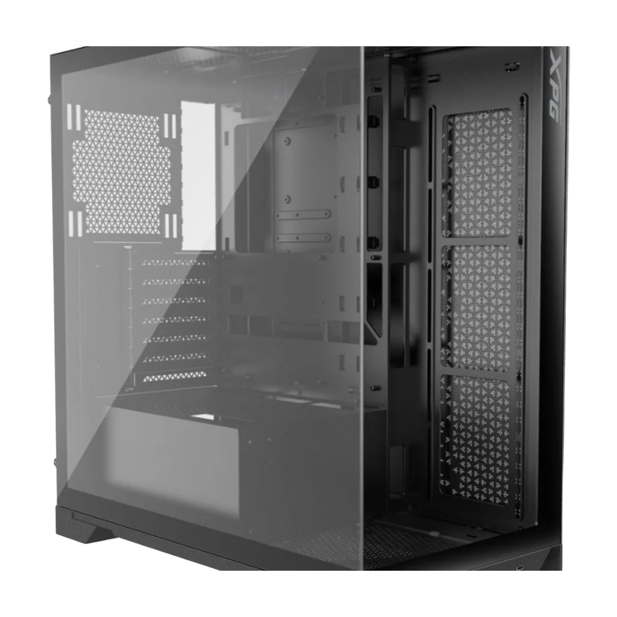 Компьютерный корпус XPG INVADER X черный (INVADERXMTWOF-BKCWW) Mid-Tower, Micro-ATX, Mini-ITX, Standard-ATX, USB 3.2 Gen2 Type-A, USB 3.2 Gen2 Type-C