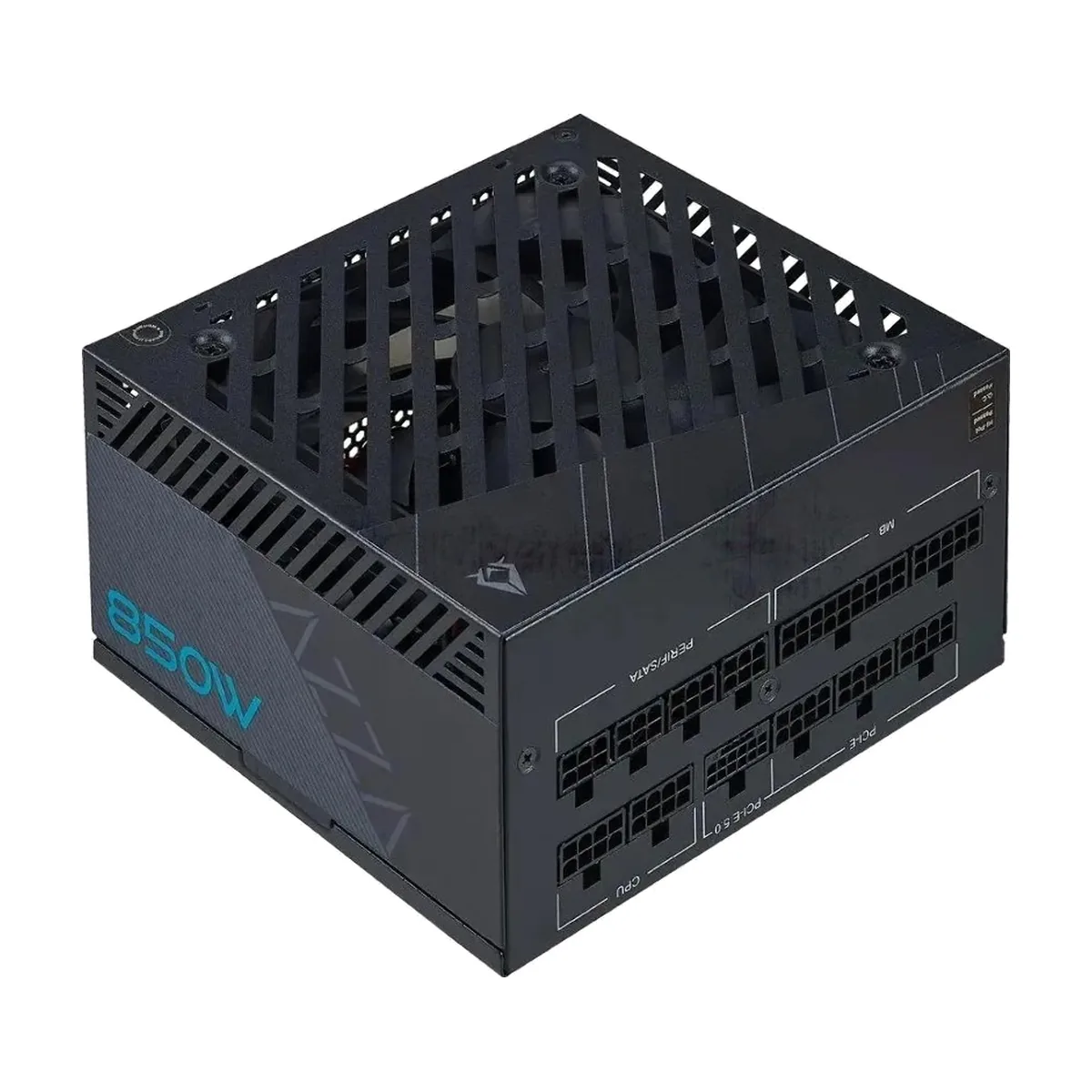 Блок питания Azza PSAZ-850G, 850Вт, 80 PLUS Gold, 120мм, модульный, черный
