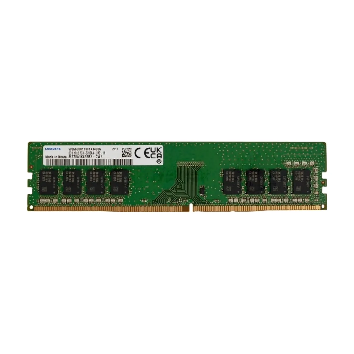 Оперативная память Samsung, DDR4, 8GB (1x8GB), 3200MHz, CL21, DIMM, OEM