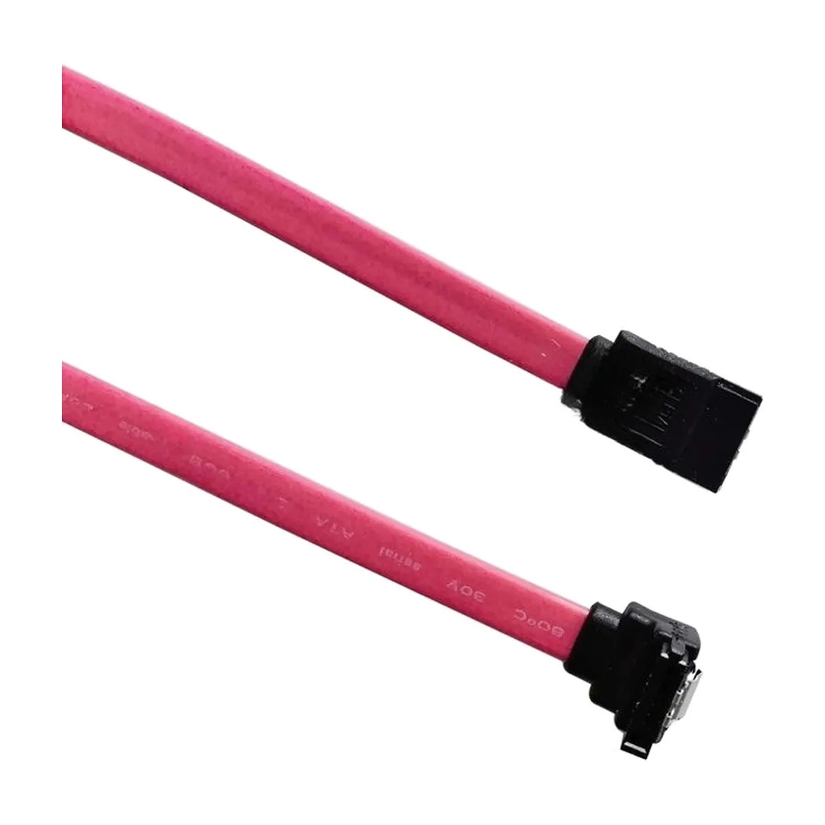 Кабель Buro SATA SATA 0.5м (BU-SATA-SATA-ANG-LOCK) красный