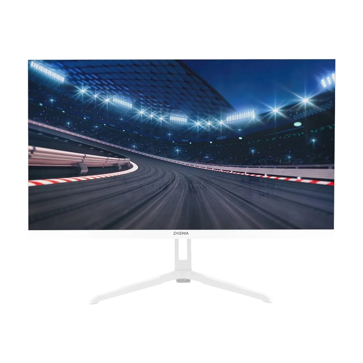 Монитор 23.8" Digma Overdrive 24P410F IPS 1920x1080, 200 Гц, 1 мс, 16:9, 300 кд/м², HDMI, DisplayPort, FreeSync, G-Sync Compatible, HDR, Flicker Free, Low Blue Light, белый