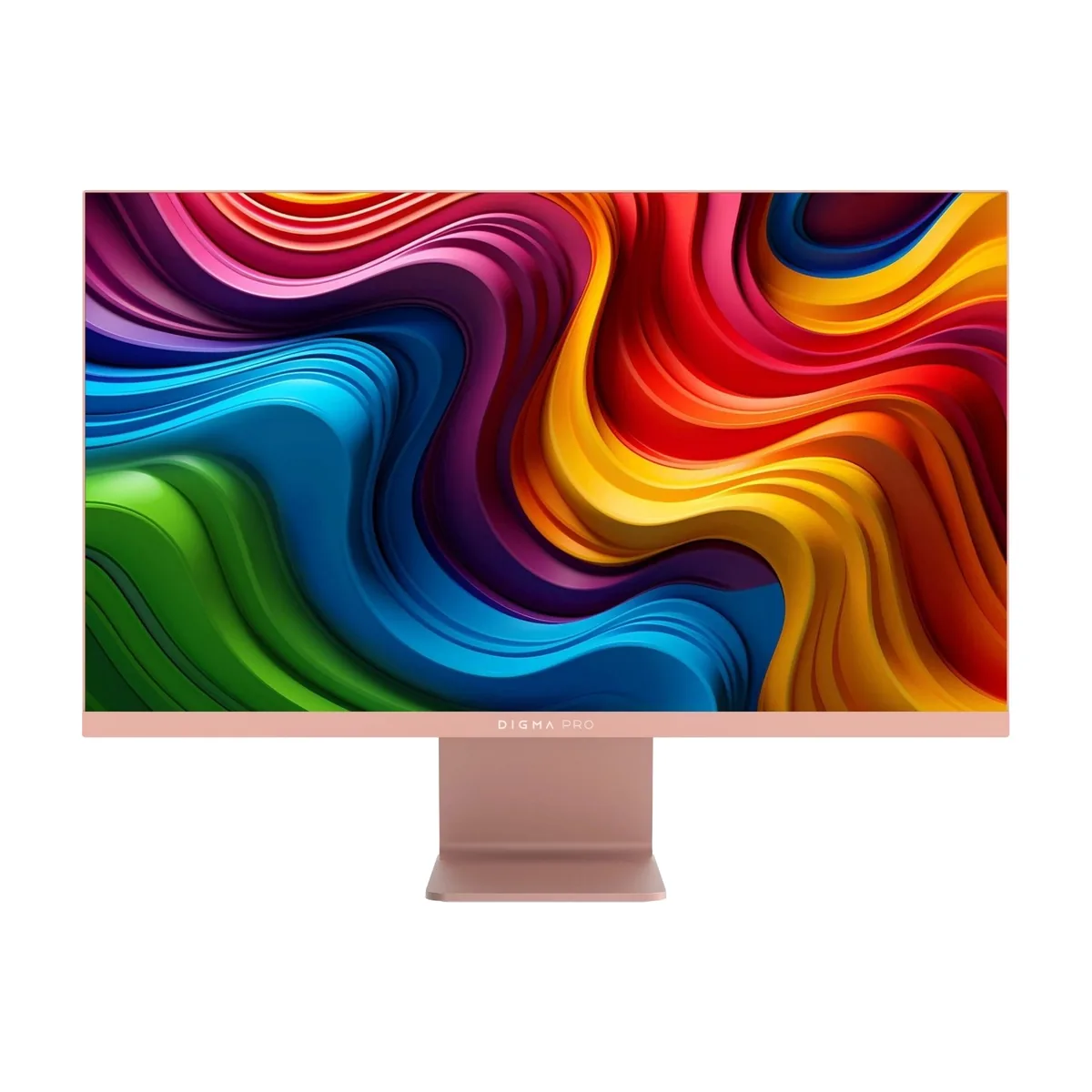 Монитор 27" DIGMA PRO Art L IPS 2560x1440, 165 Гц, 5 мс, 16:9, 300 кд/м², HDMI, DisplayPort, USB Type-C, FreeSync, HDR, Flicker Free, Low Blue Light, розовое золото