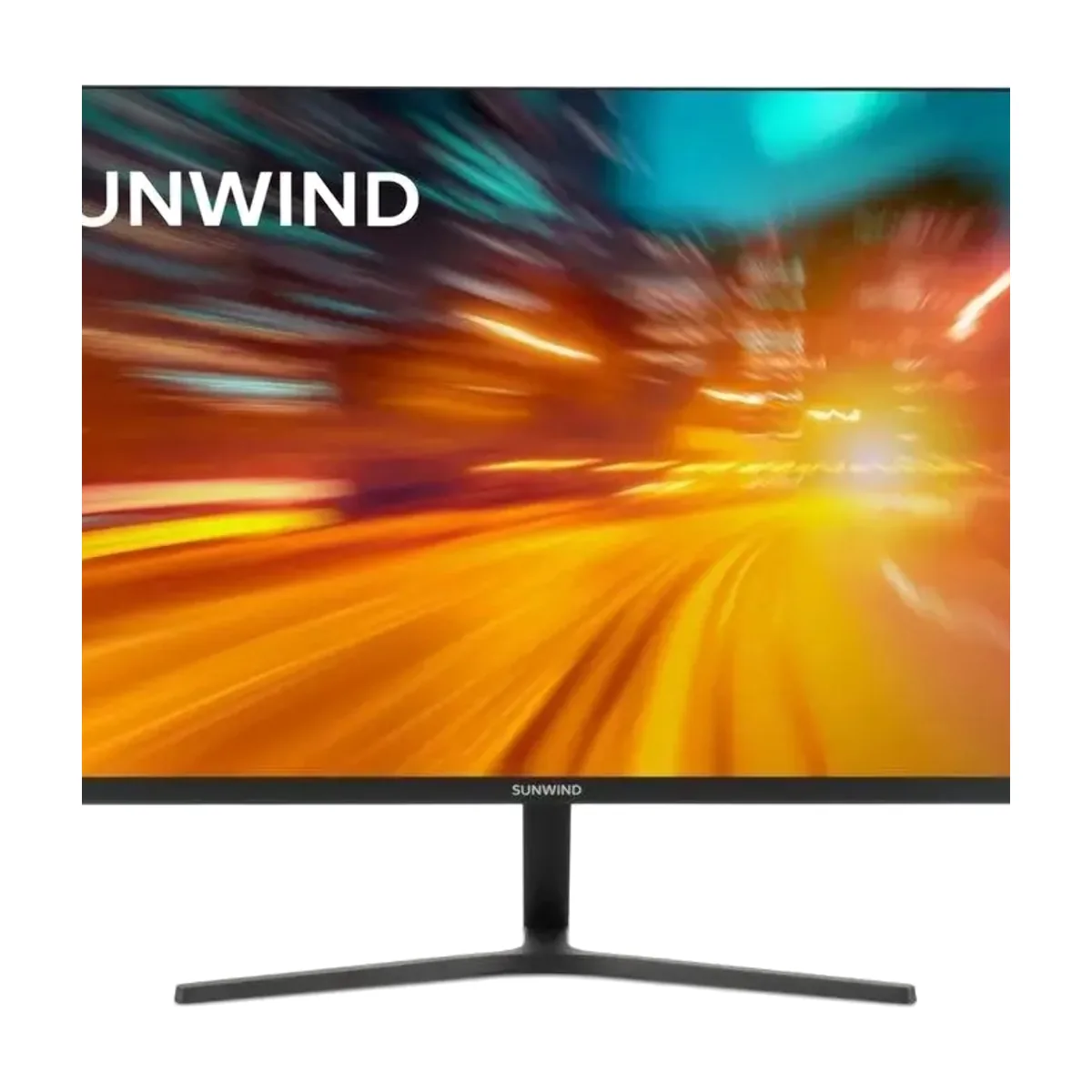 Монитор 23.8" SUNWIND SM-24FI401 IPS 1920x1080, 180 Гц, 1 мс, 16:9, 250 кд/м², HDMI, DisplayPort, Flicker Free, Low Blue Light, черный