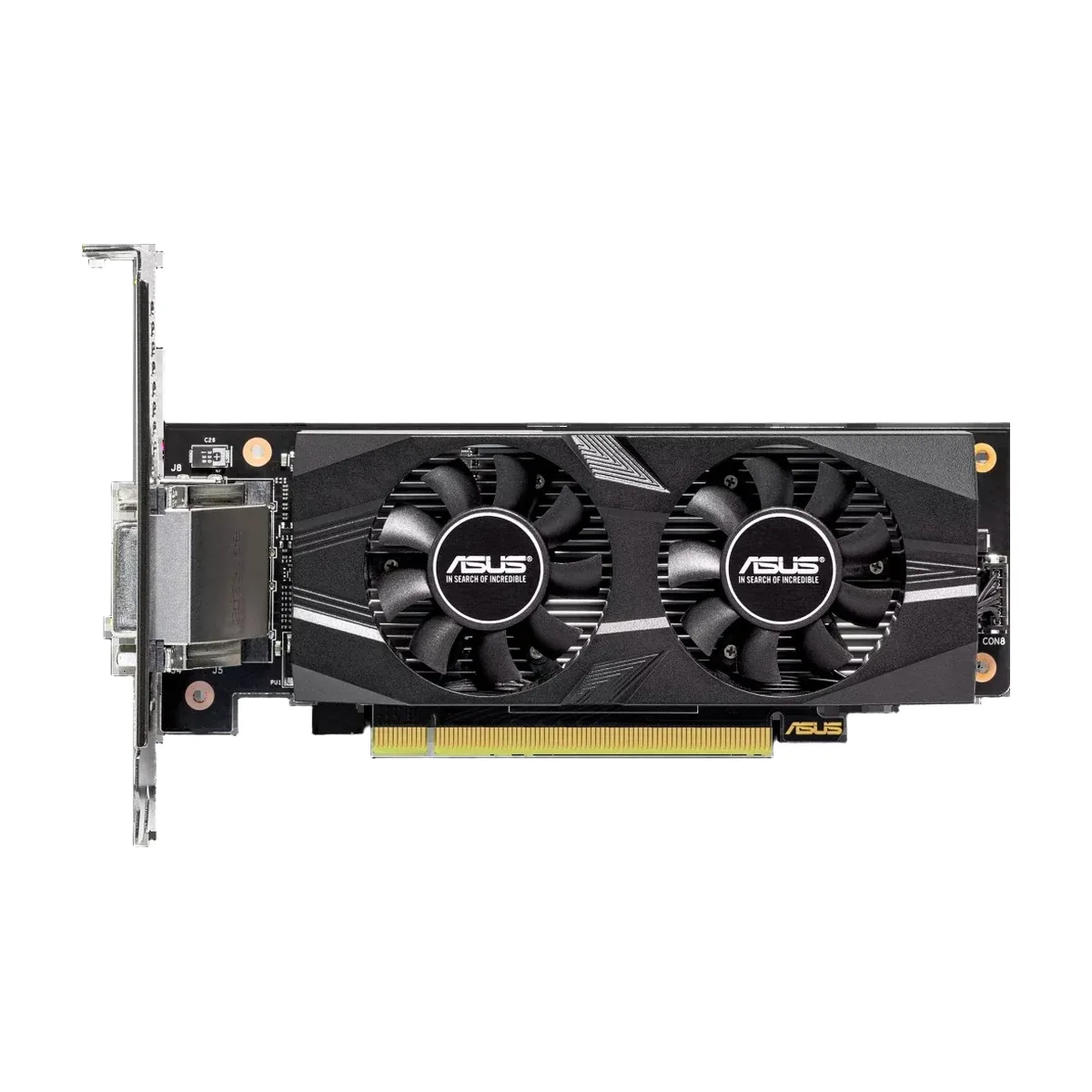 Видеокарта ASUS GeForce RTX 3050 LP BRK OC Edition, 6 GB GDDR6, 96 bit, DVI-D, DisplayPort, HDMI, GPU 1042 MHz
