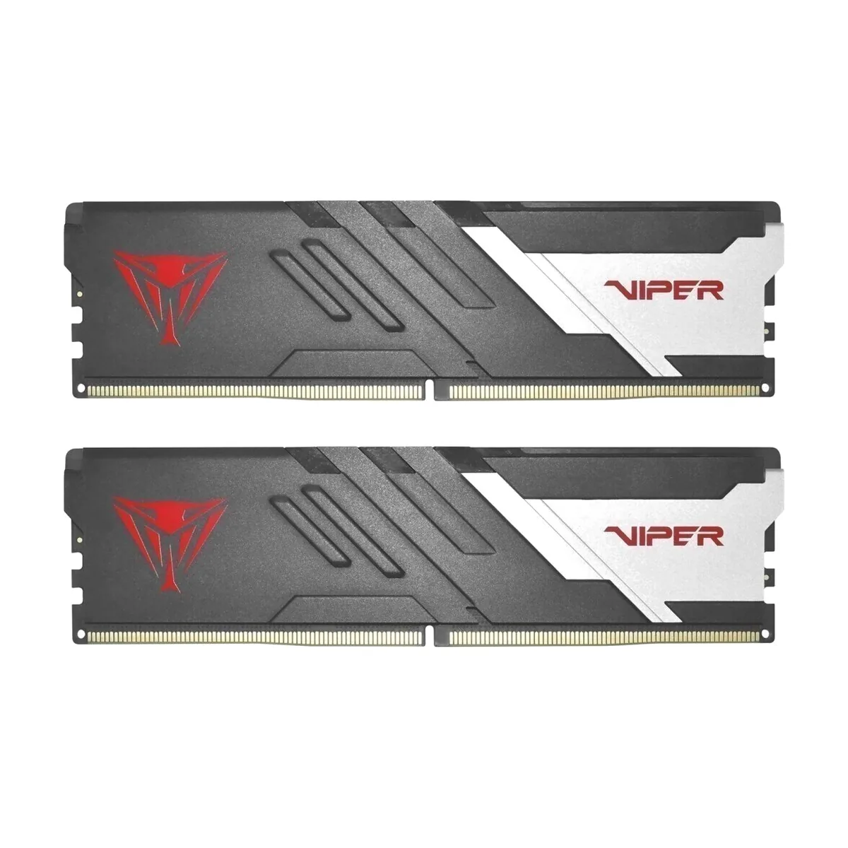 Оперативная память Patriot Viper Venom, DDR5, 32Gb (2x16Gb), 6000MHz, CL30, DIMM, с радиаторами, серый/черный