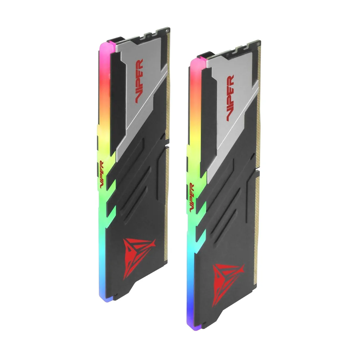 Оперативная память Patriot Viper Venom, DDR5, 32Gb (2x16Gb), 6000MHz, CL30, DIMM, с радиаторами, RGb, черный