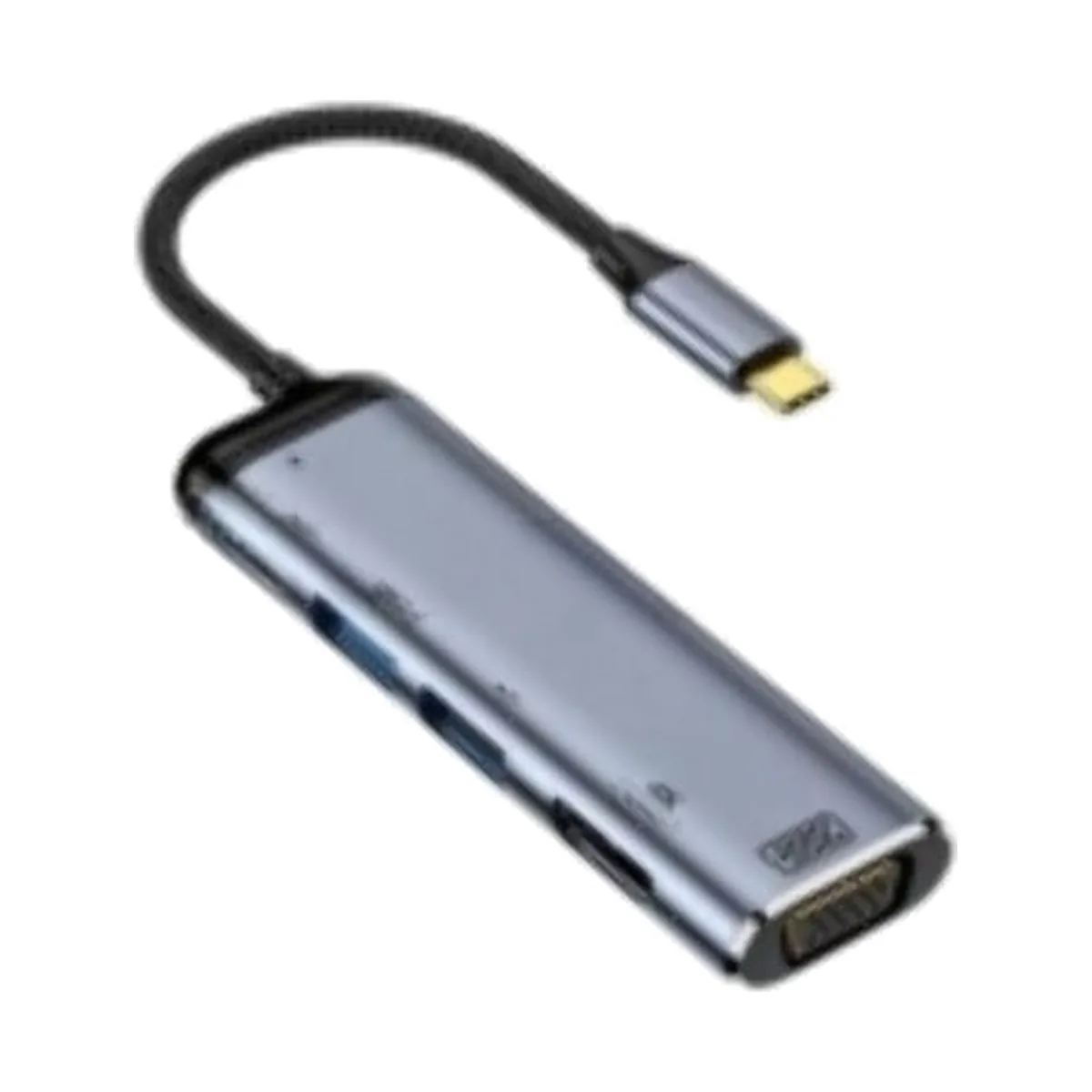 Кабель Type-C на VGA + HDMI + USB 3.1 + Type C + PD + USB 2.0