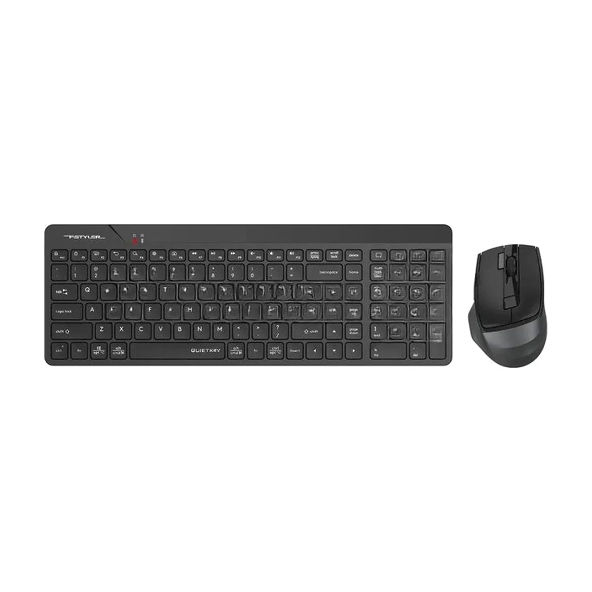Комплект клавиатура+мышь A4Tech FG2400 Air2 беспроводной, USB, 2000 DPI, чёрный
