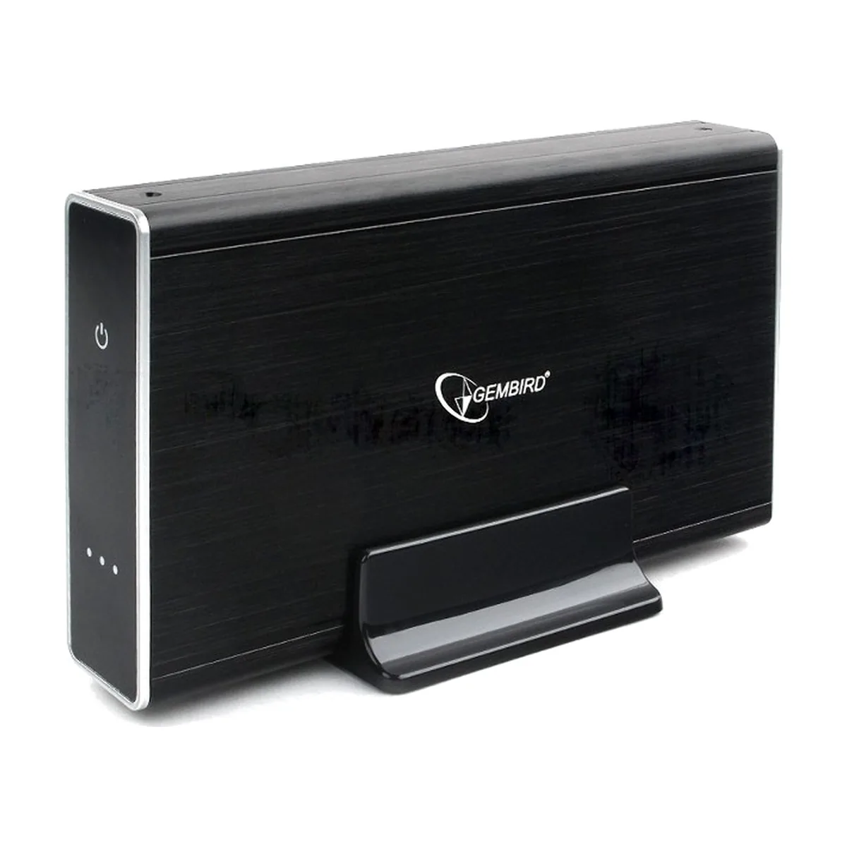 Внешний корпус USB 3.0 для 3.5" HDD/SSD Gembird EE3-U3S-1, порт Type-A, SATA III, металл, черный, коробка