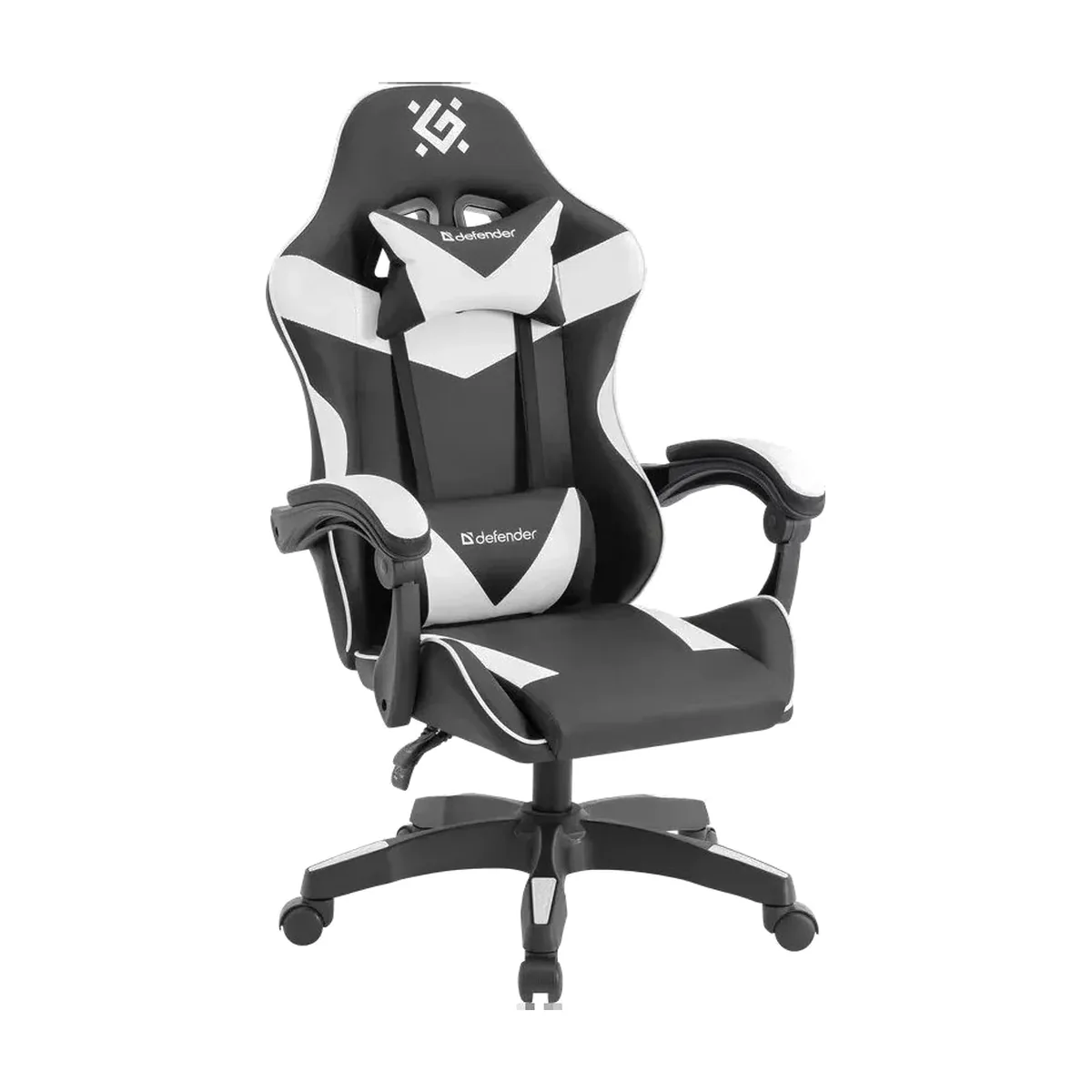 Кресло игровое Defender URANA черный/белый 64058