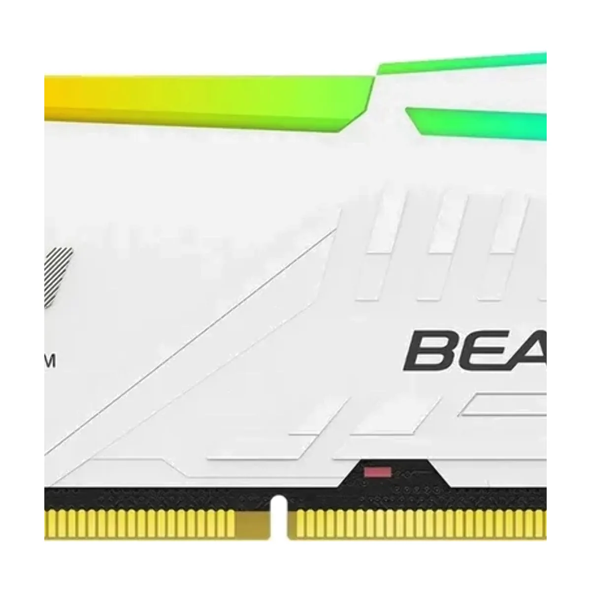 Оперативная память Kingston Fury Beast, DDR5, 32Gb (1x32GB), 5600MHz, CL36, DIMM, радиатор, RGB, белый