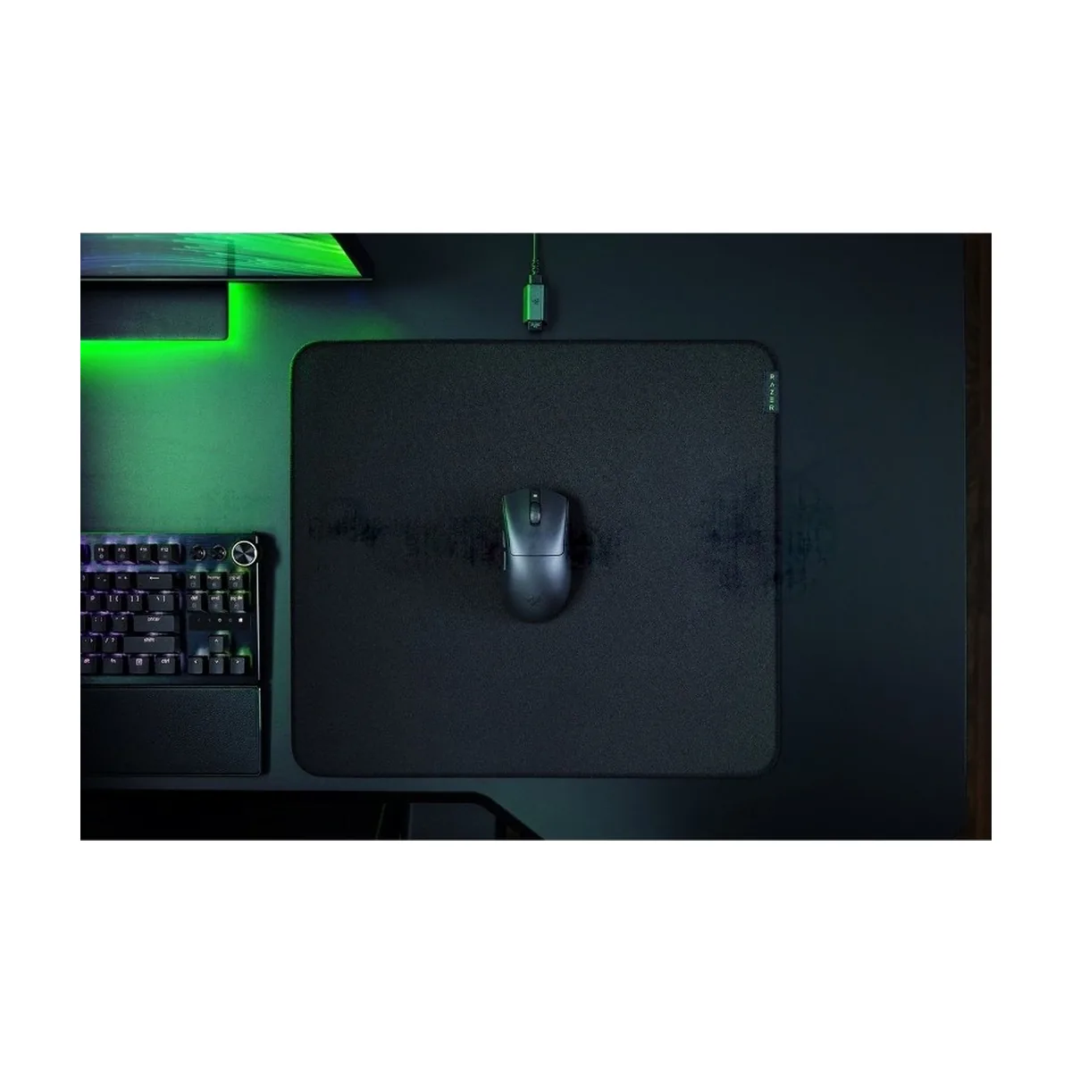 Мышь беспроводная/проводная Razer DeathAdder V3 HyperSpeed черный, 6400 dpi, радиоканал, USB, кнопки - 6