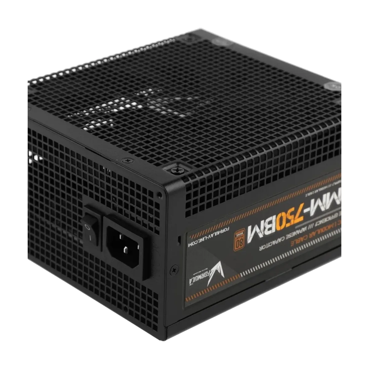 Блок питания Aerocool/Formula AAPMM-750BM, 750Вт, 80+ Bronze, 140мм, модульный, черный