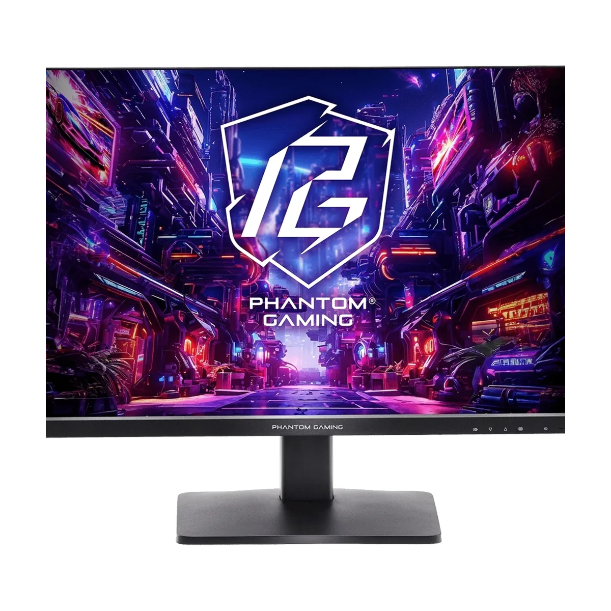 Монитор 27" AsRock Phantom Gaming PG27QFT1B IPS 2560x1440, 180 Гц, 5 мс, 16:9, 400 кд/м², 2xHDMI, DisplayPort, HDR, FreeSync Premium, Flicker Free, Low Blue Light, черный