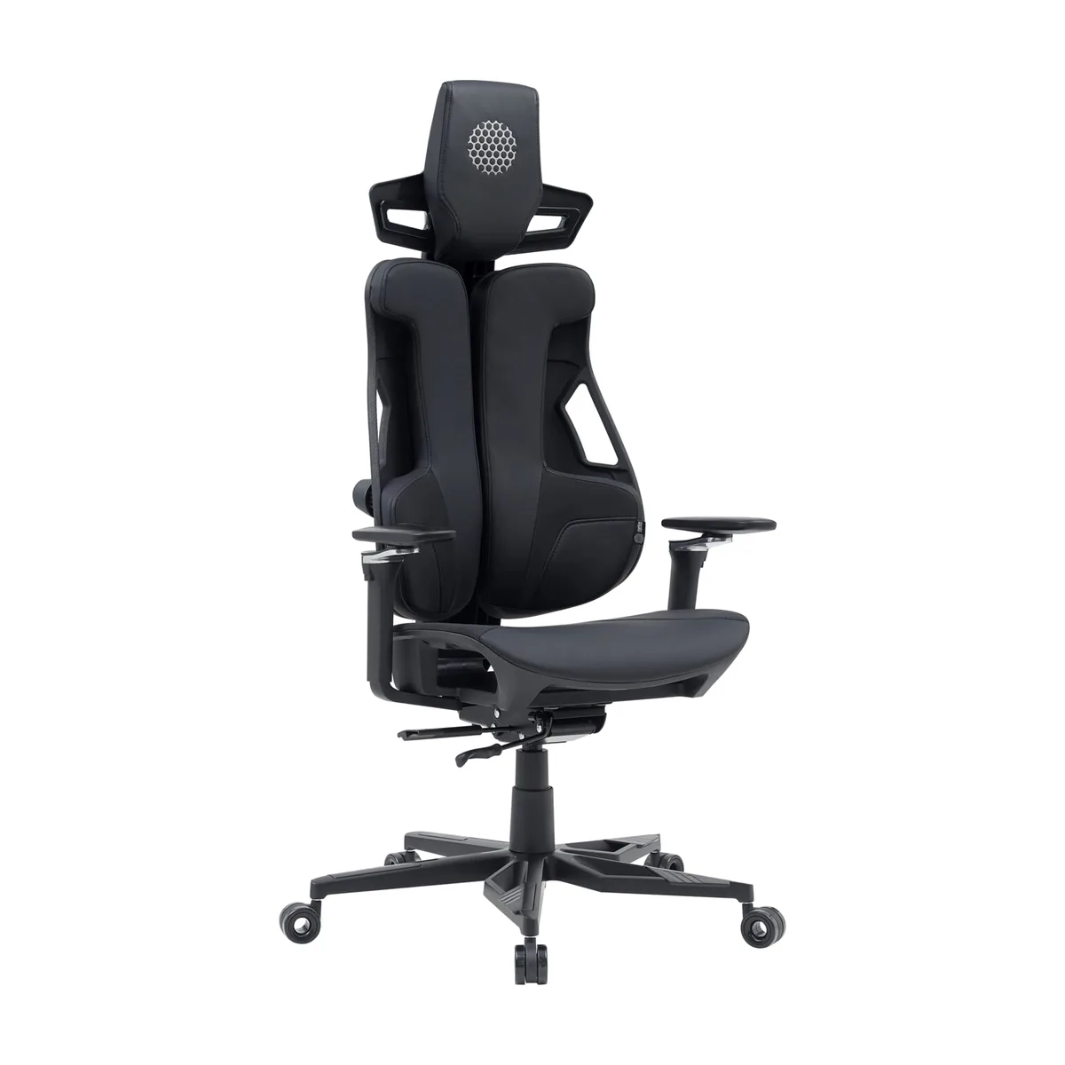 Кресло Cactus CS-CHR-DUO-BBK черный, экокожа