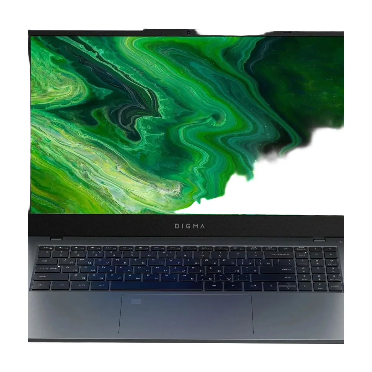 Ноутбук Digma Pro Fortis M/15.6"/IPS/Intel Core i7 1255U/16Gb/512Gb/SSD/Intel Iris Xe Graphics/Windows 11 Pro/серый/1.8kg