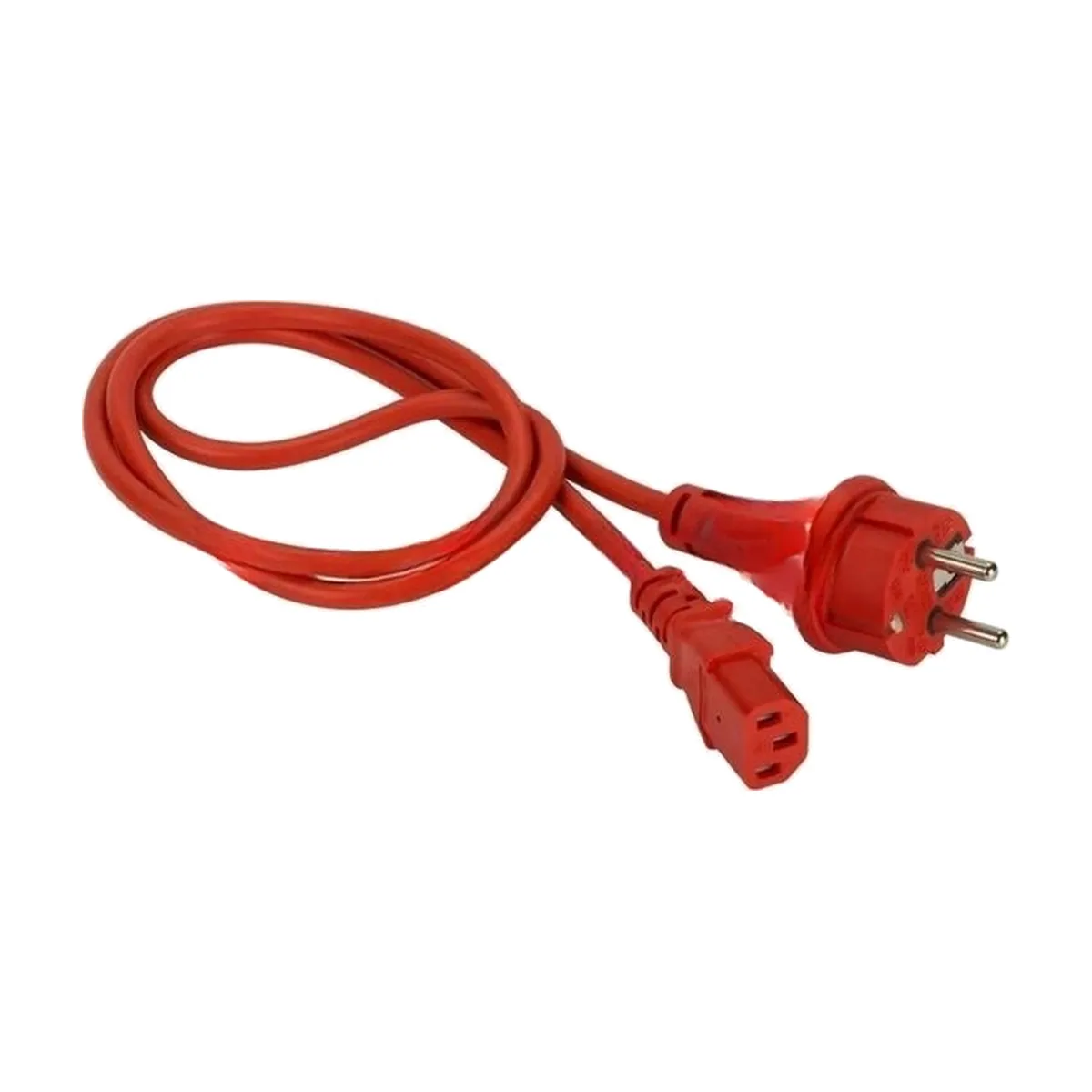 Шнур питания Lanmaster LAN-PP13/SH-10-RD C13-Schuko проводник.:3x0.75мм2 10м 220В 10А красный
