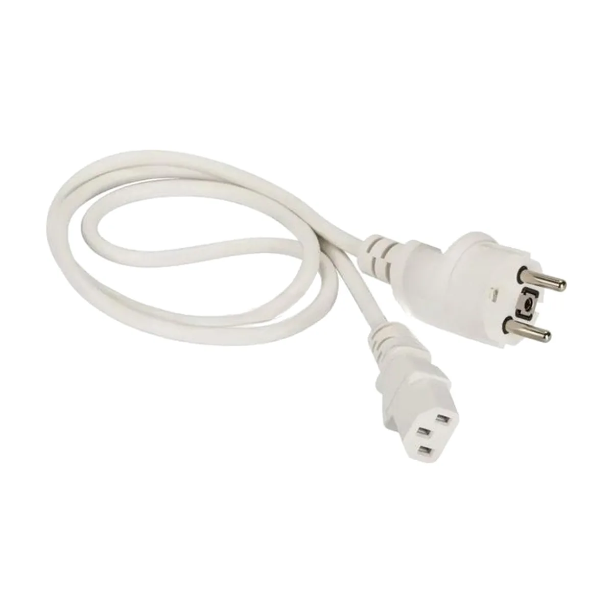 Шнур питания Lanmaster LAN-PP13/SH-10-WH C13-Schuko проводник.:3x0.75мм2 10м 220В 10А белый