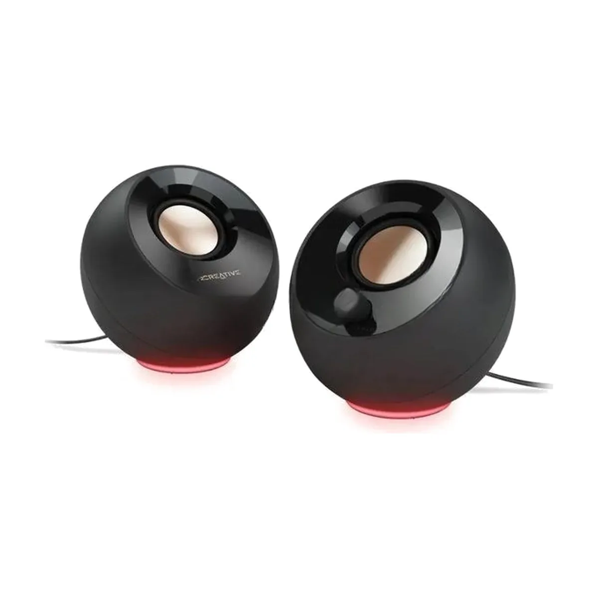 Колонки Creative Pebble SE чёрный, 2.0, 4.4 Вт, AUX