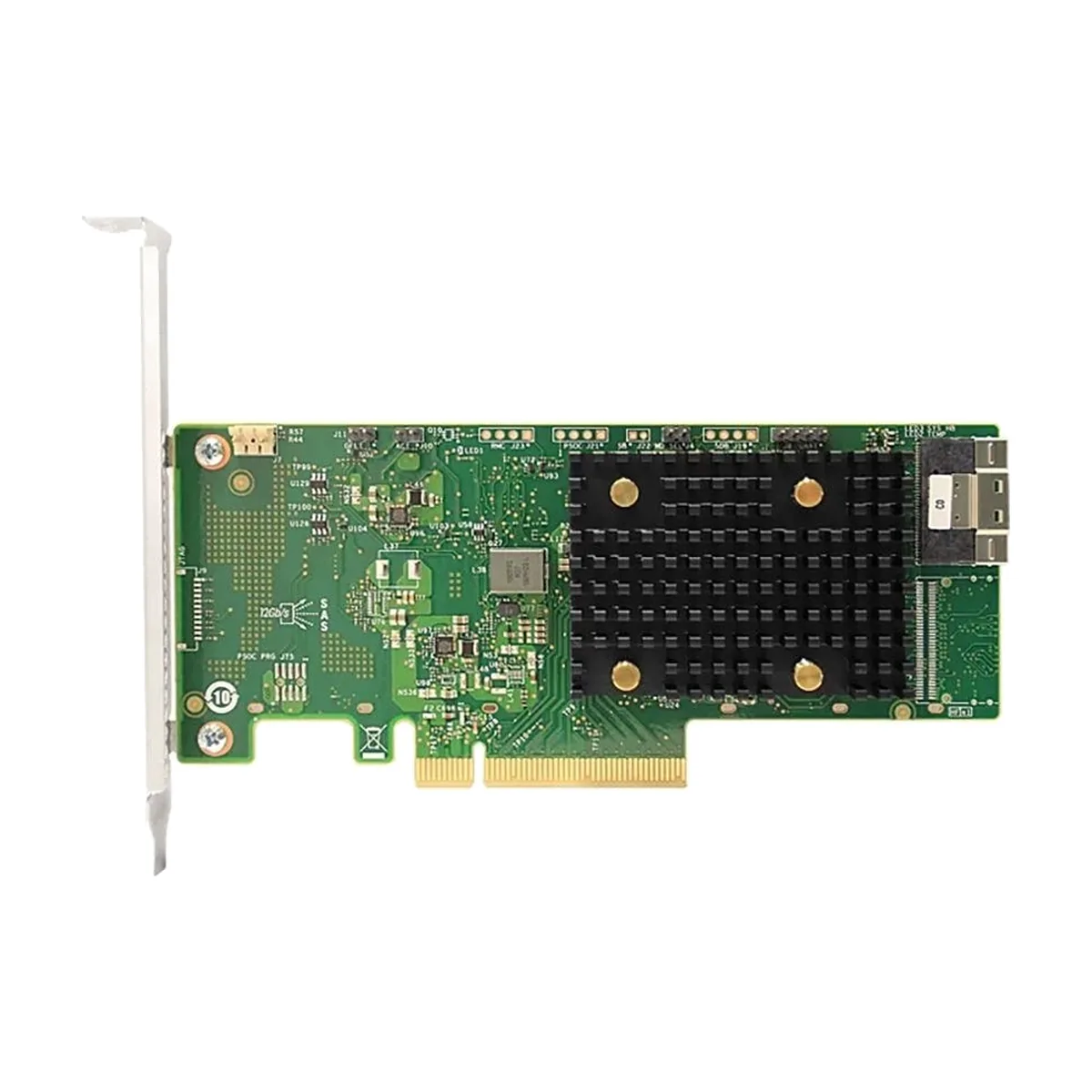 RAID-контроллер Broadcom MegaRAID 9540-8I SGL PCIe 4.0 x8 LP, SAS/SATA, 8port(1 * int SFF8654), 3808ROC, SGL