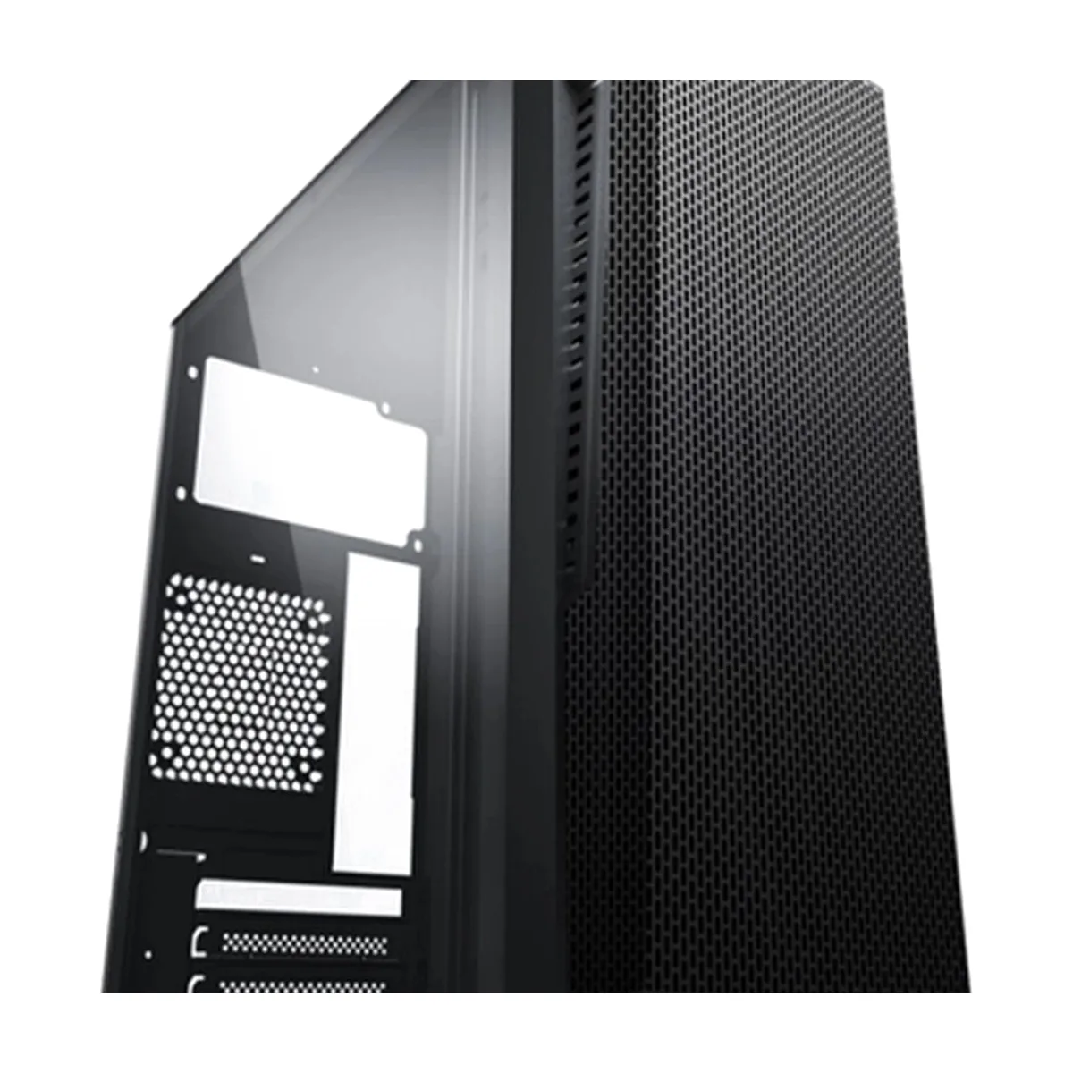 Компьютерный корпус ACD Coffre 104G mATX, Black, CPU 140мм, VGA 245мм, PSU 285мм, 2x3.5INT, 1x2.5INT, 2xUSB 2.0, 1xUSB 3.0, HD Audio, w/o FAN, w/o PSU, TG