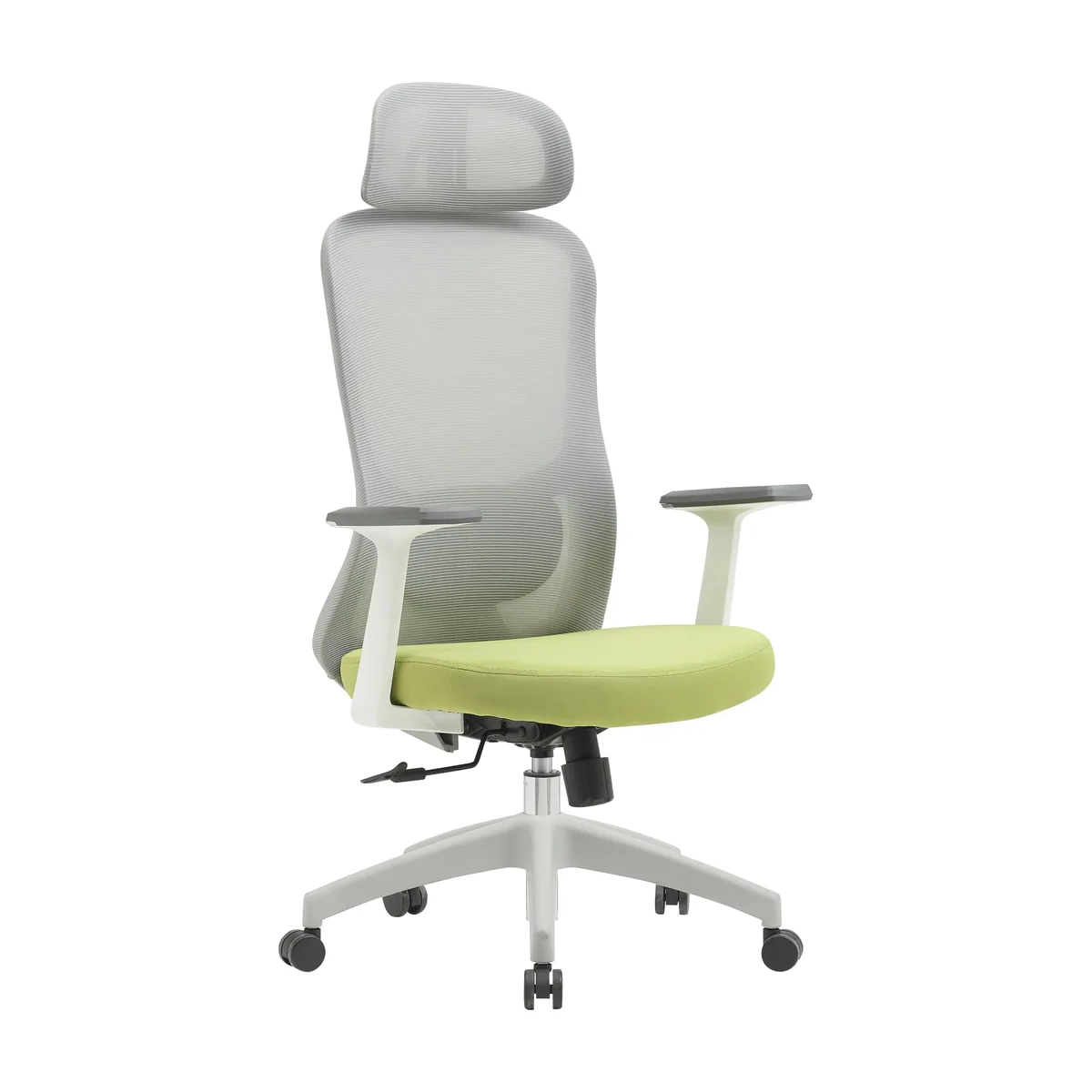 Кресло Cactus CS-GMC515-GYGN серый, сетка, подголовник