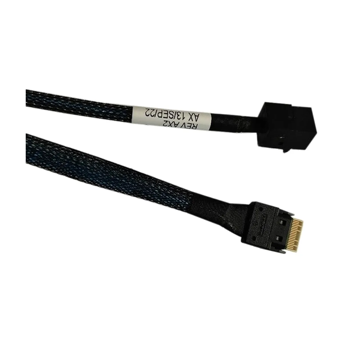 Кабель Amphenol RSL38-2804 Slimline SASx4 (SFF8654) -to- HD MiniSAS x4 (SFF8643) 80cm