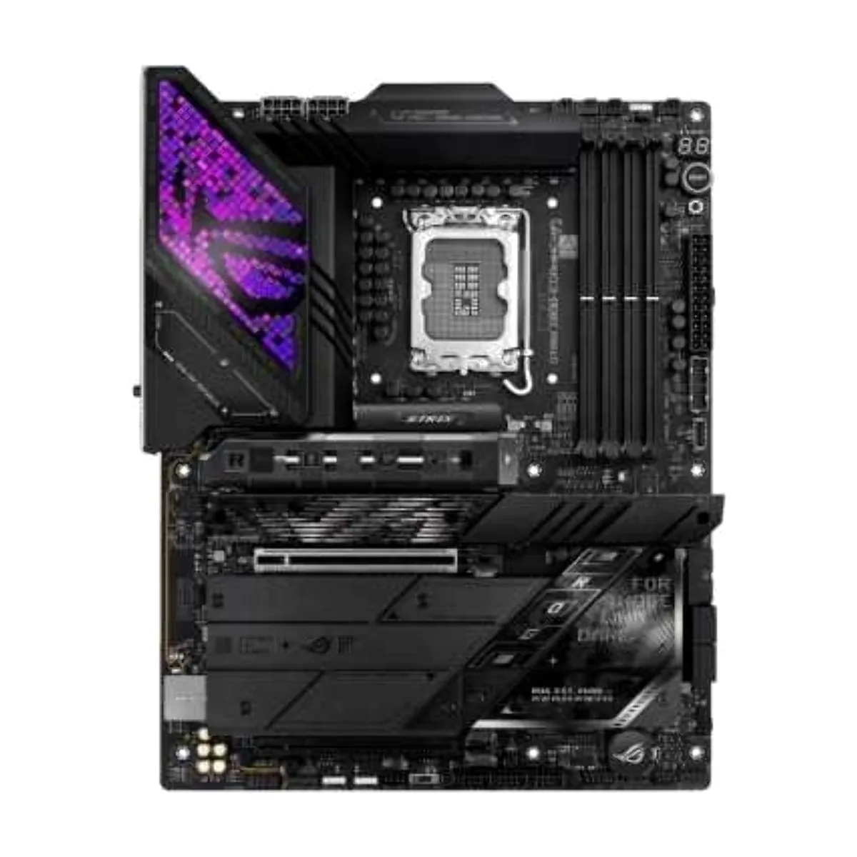 Материнская плата ASUS ROG STRIX Z890-E GAMING WIFI, LGA1851, Intel Z890, 4xDDR5, 4xSATA, 7xM.2, 1xPCIe 5.0 x16, DisplayPort, HDMI, USB Type-C, 1x5Gb LAN, Thunderbolt, 2x3.5 мм, 7.1, ATX