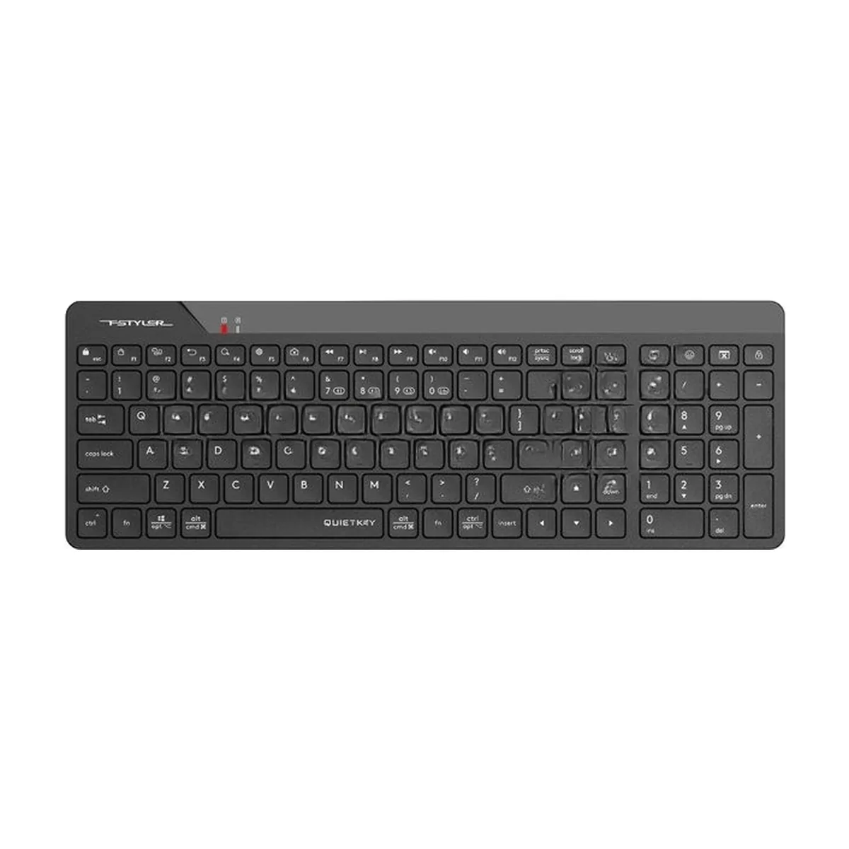 Клавиатура беспроводная A4Tech Fstyler FBK23 AS черный USB BT/Radio (FBK23 AS)