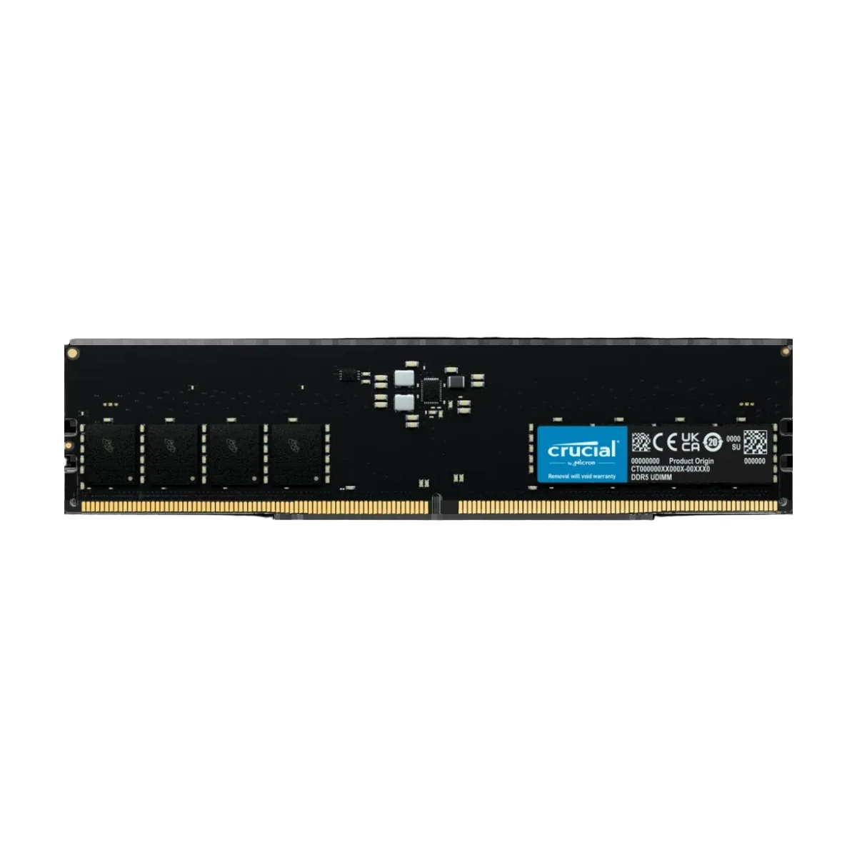 Оперативная память Crucial, DDR5, 32Gb (1x32Gb), 5600MHz, CL46, DIMM