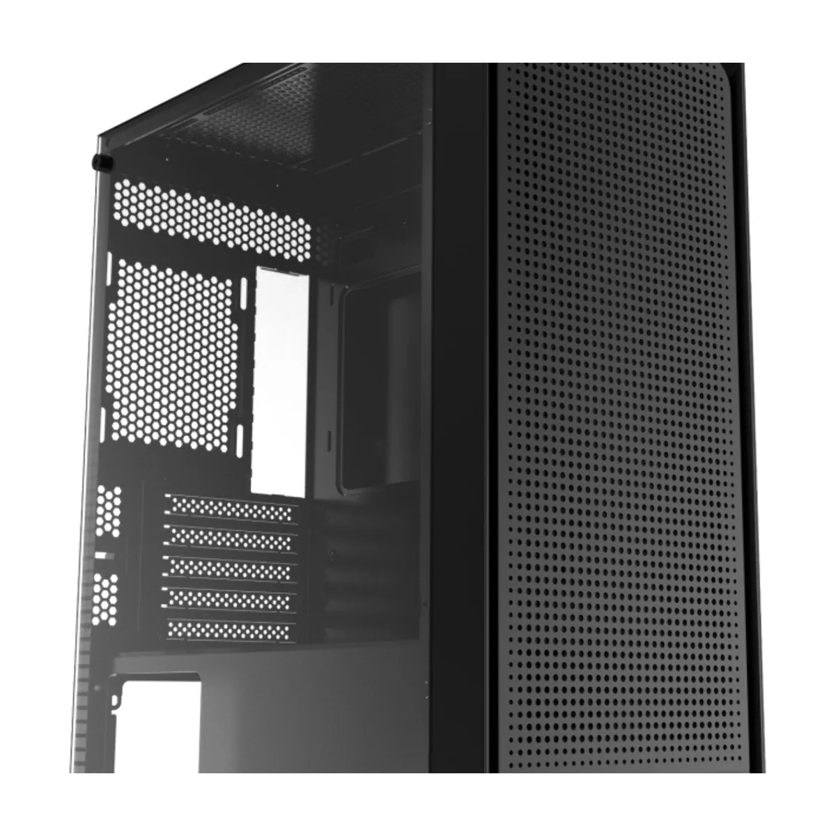 Компьютерный корпус Ocypus Gaммa C50 без БП черный (Gaммa-C50-BKG000XX-GL)