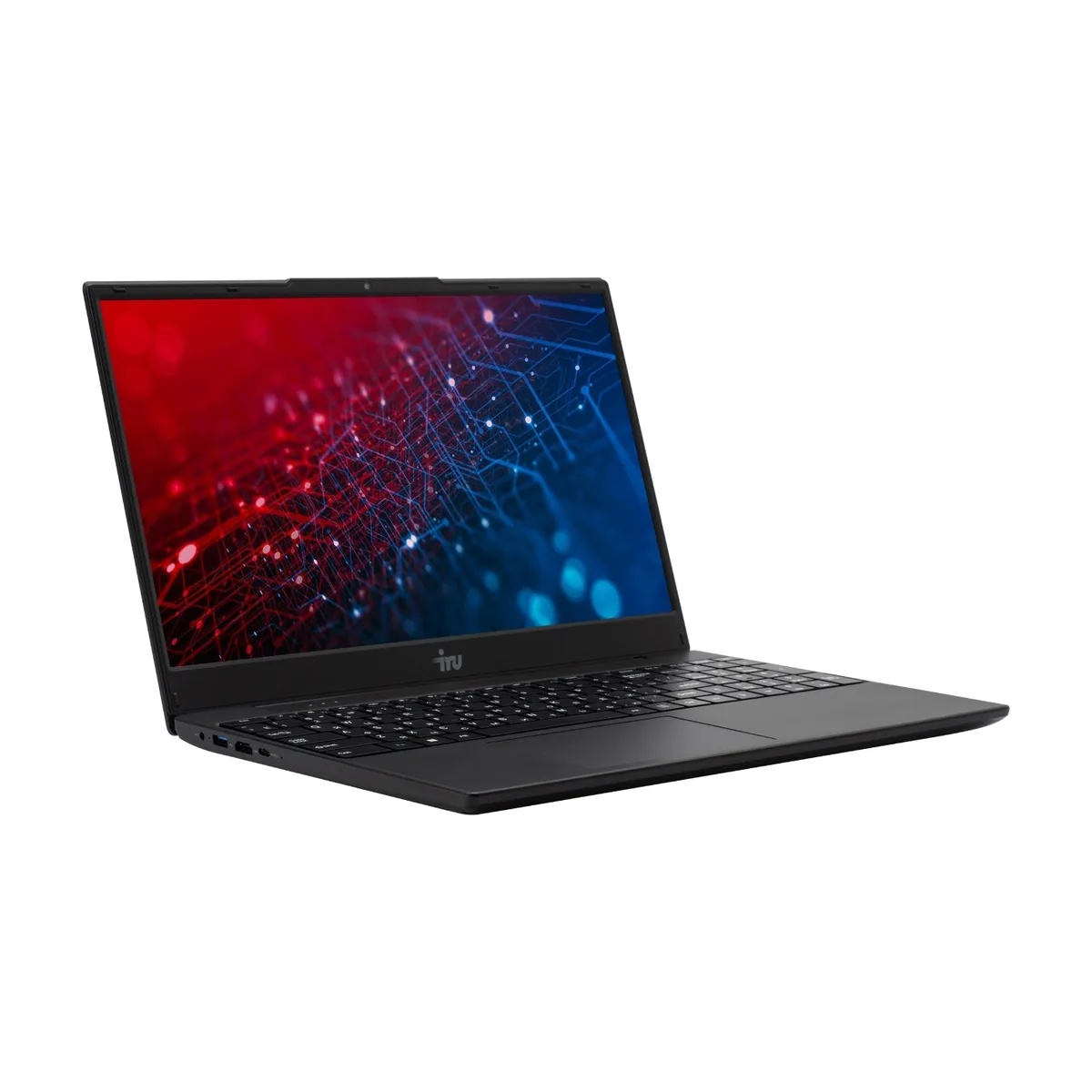 Ноутбук iRU Tactio 15ALG/15.6"/IPS/Intel Core i3 1215U/8Gb/256Gb/SSD/Intel UHD Graphics/Windows 11 Pro/черный/1.62kg