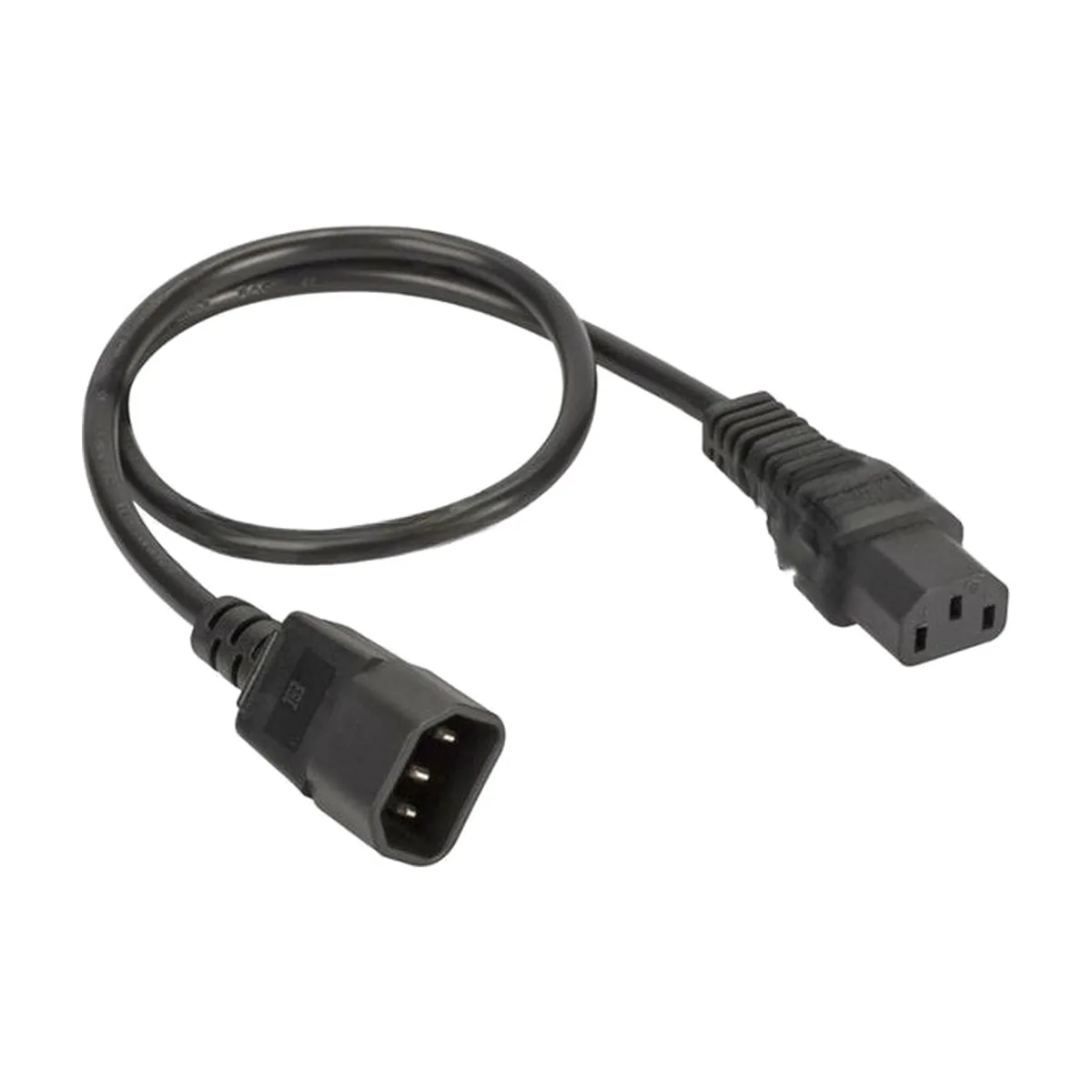 Кабель питания IEC320 C13 - IEC320 C14 0.5м сечение 3х1,5 мм