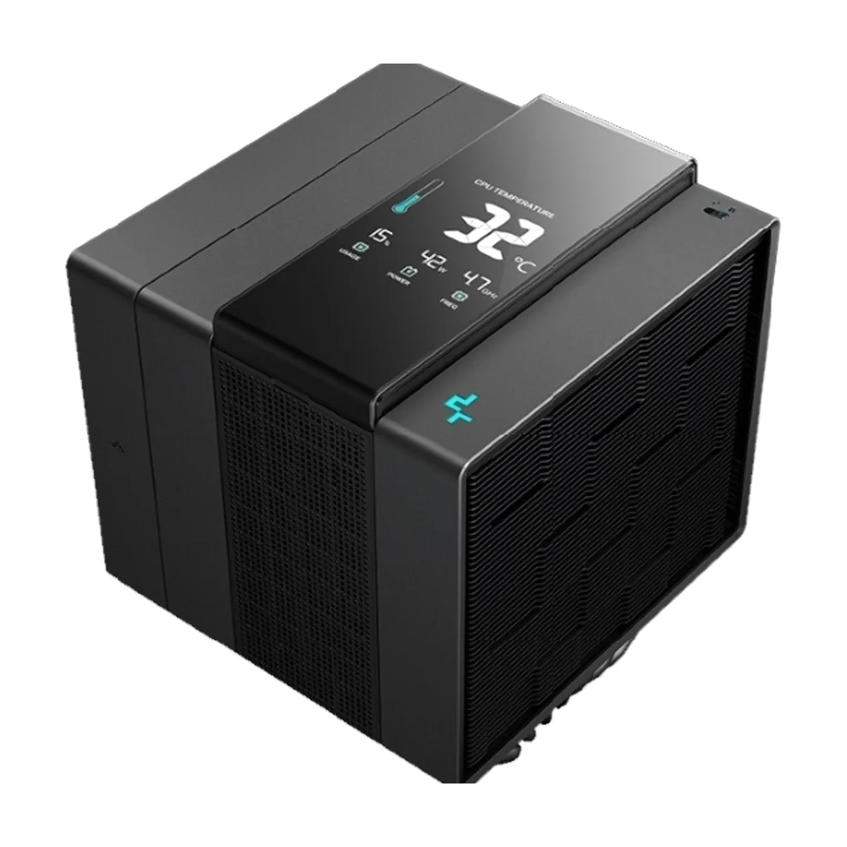Кулер для процессора DEEPCOOL ASSASSIN IV VC VISION черный, 120 мм, алюминий/медь, 1800 об/мин, 29.3 дБ, 4 pin, 300 Вт, 172 мм