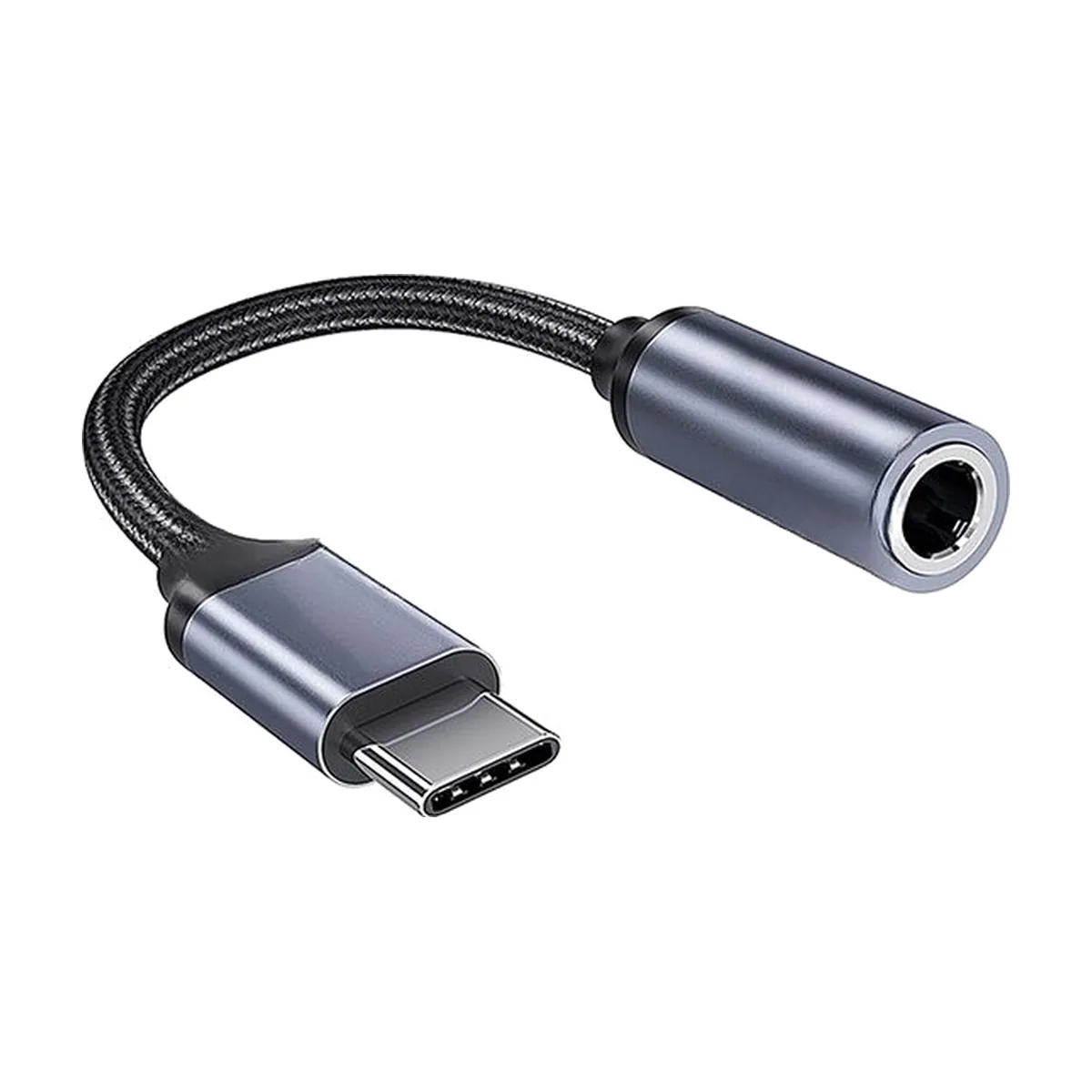 Кабель-переходник Rexant c USB-C на AUX 3,5 мм