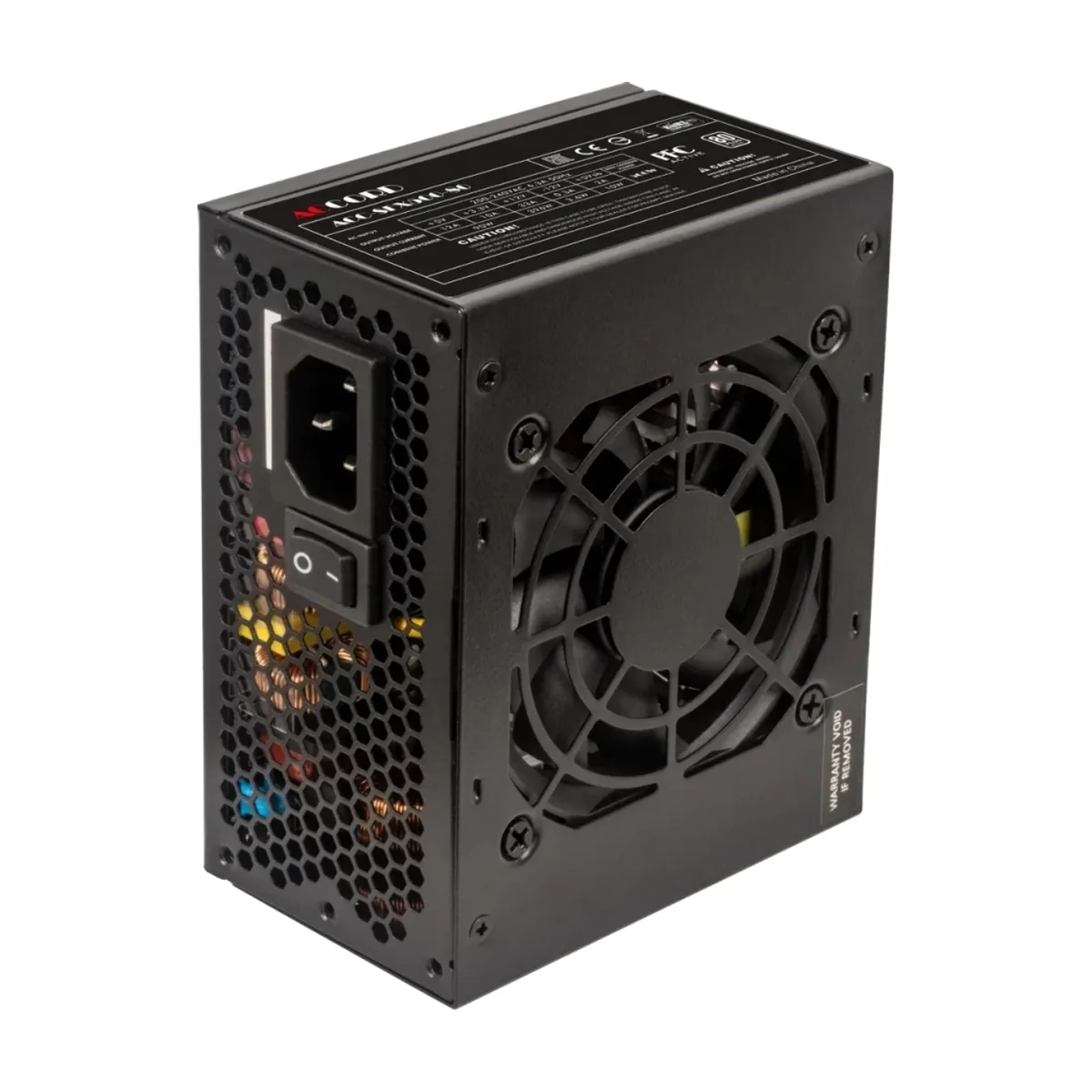 Блок питания Accord ACC-SFX500-80 SFX, 500Вт, 80мм, черный