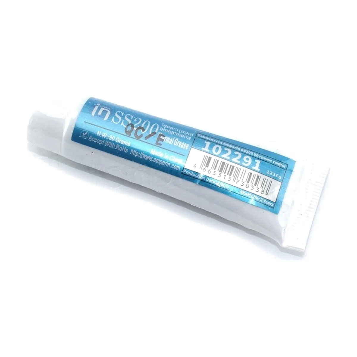 Термопаста Amperin SS200, 30 г, 9.8 Вт/(м⋅К), тюбик
