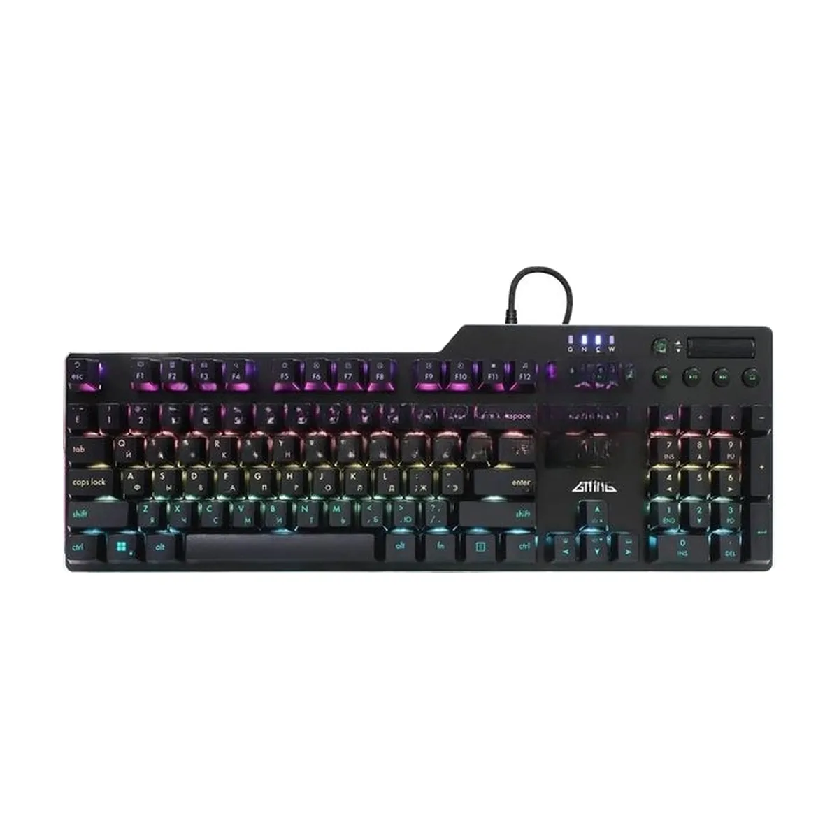 Клавиатура проводная GMNG GG-KB765XP (1901096), USB, черный