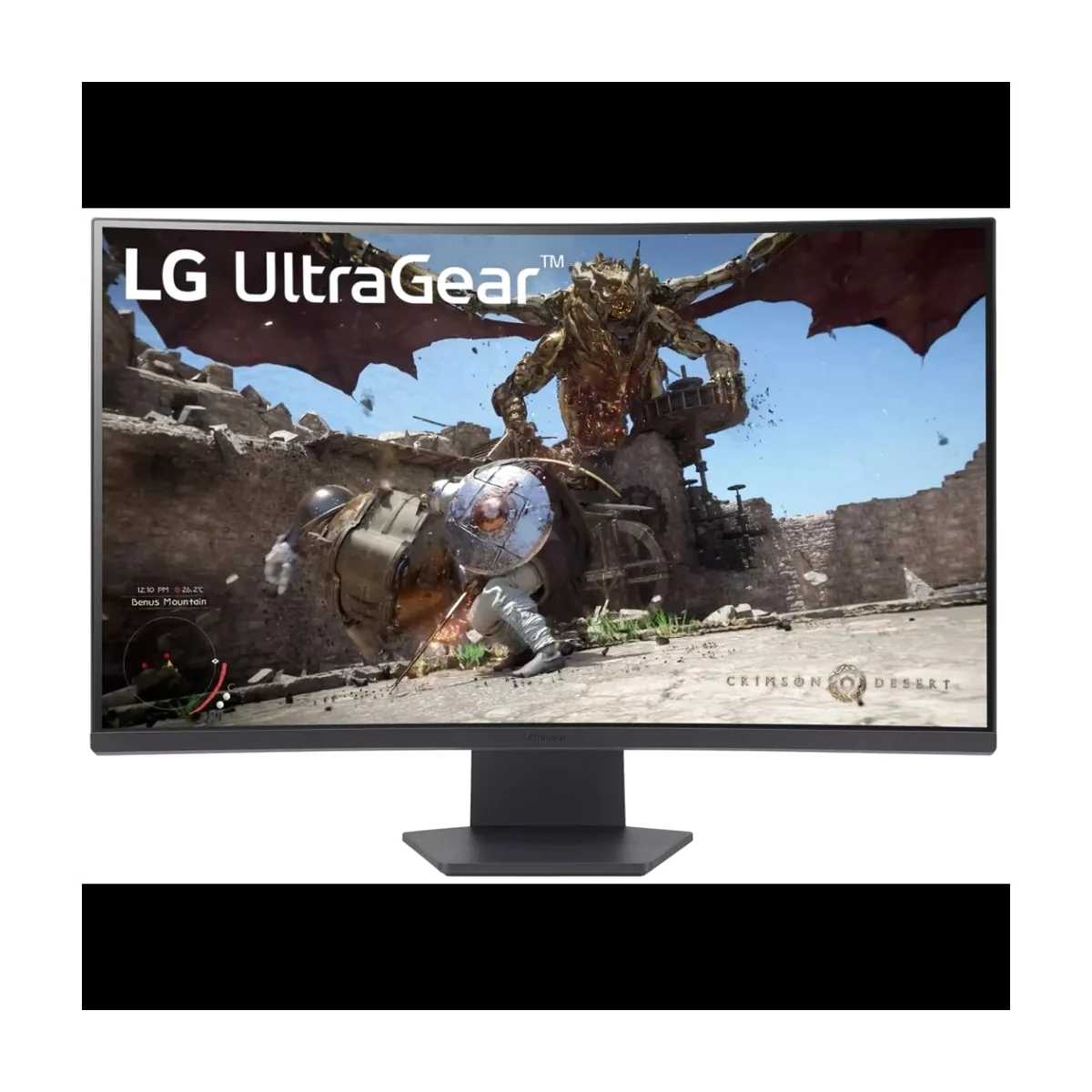 Монитор 31.5" LG UltraGear 32GS60QC-B VA 2560x1440, 180 Гц, 1 мс, 16:9, HDR10, 300 кд/м², изогнутый (1000R), DisplayPort, HDMI 2.0 (x2), Flicker Free, Low Blue Light, виртуальный прицел, стабилизатор черного цвета, счетчик кадров, трехсторонний безрамочный дизайн, черный