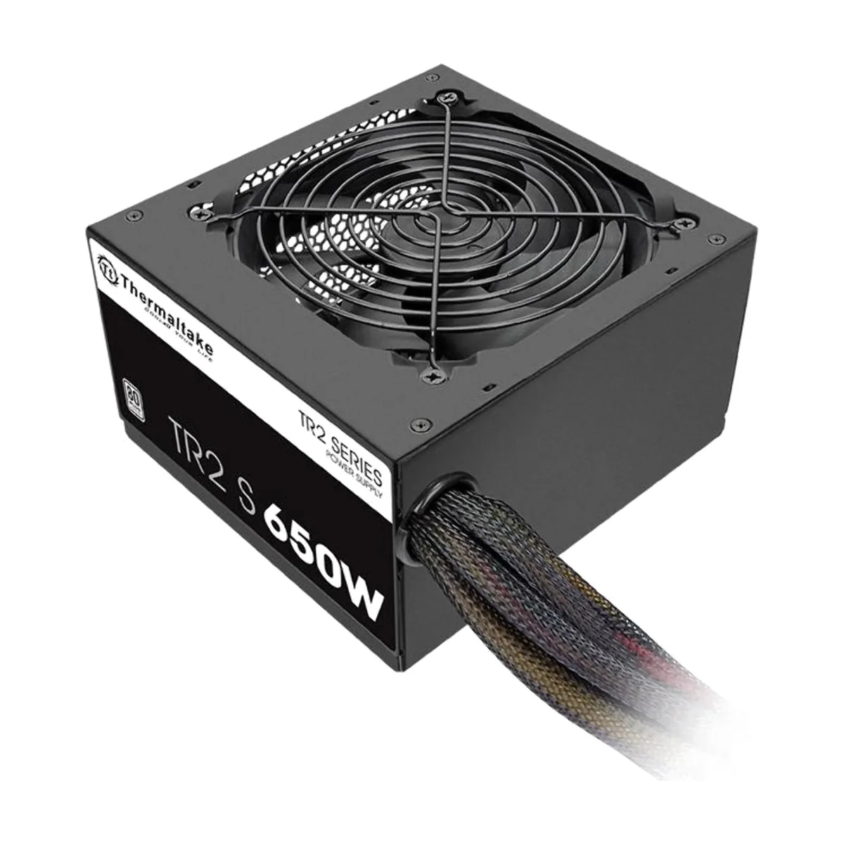 Блок питания Thermaltake TR2 S 650W, 650Вт, 80+ Standard, 120мм, немодульный, черный