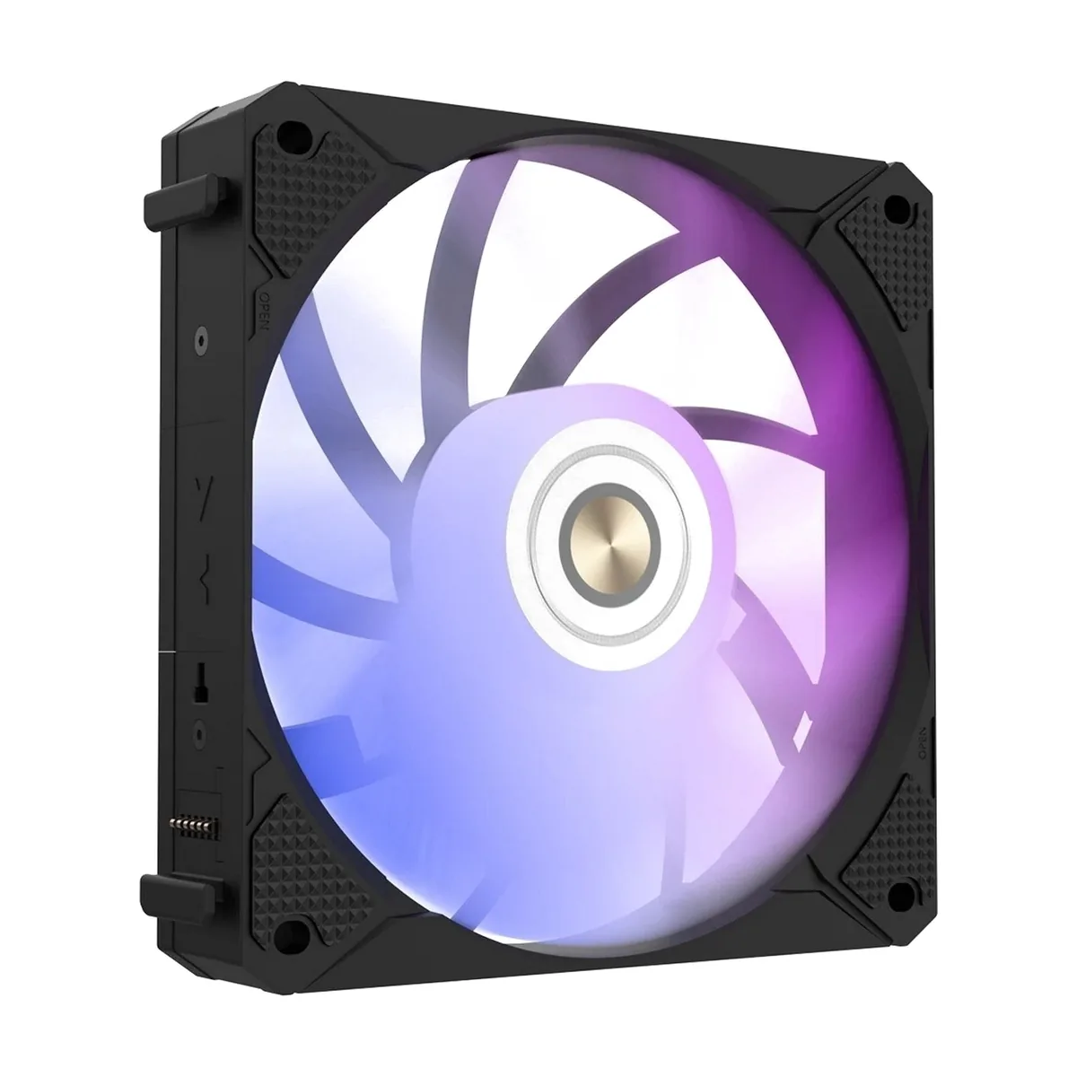 Вентилятор для корпуса Alseye i12B-K10 черный, 120 мм, 1800 об/мин, 33.2 дБ, 4 pin