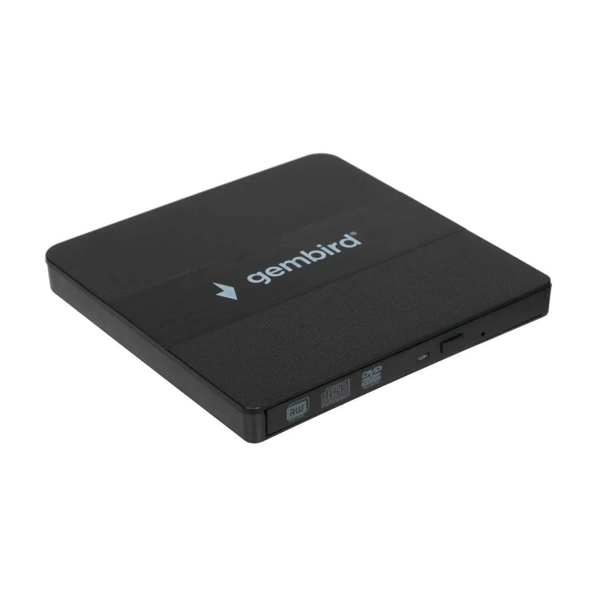 Оптический привод внешний CD/DVD привод USB 3.0 Gembird DVD-USB-03C пластик, черный