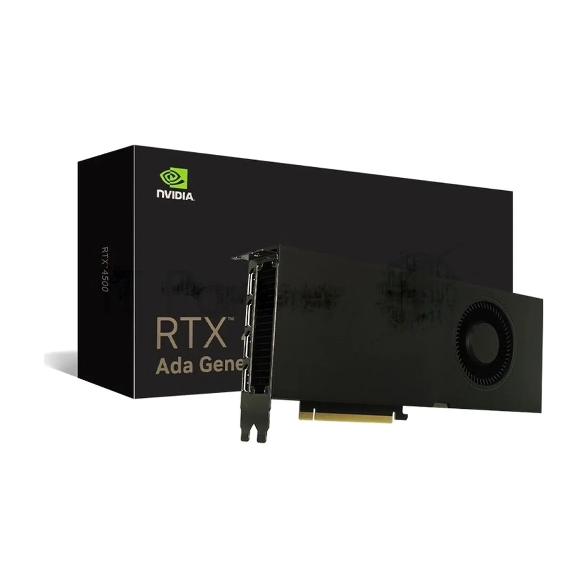 Видеокарта VGA NVIDIA RTX 4500 Ada Graphic Card - 24 Gb GDDR6 - PCIe 4.0 x16 - 2x Slot - Bulk