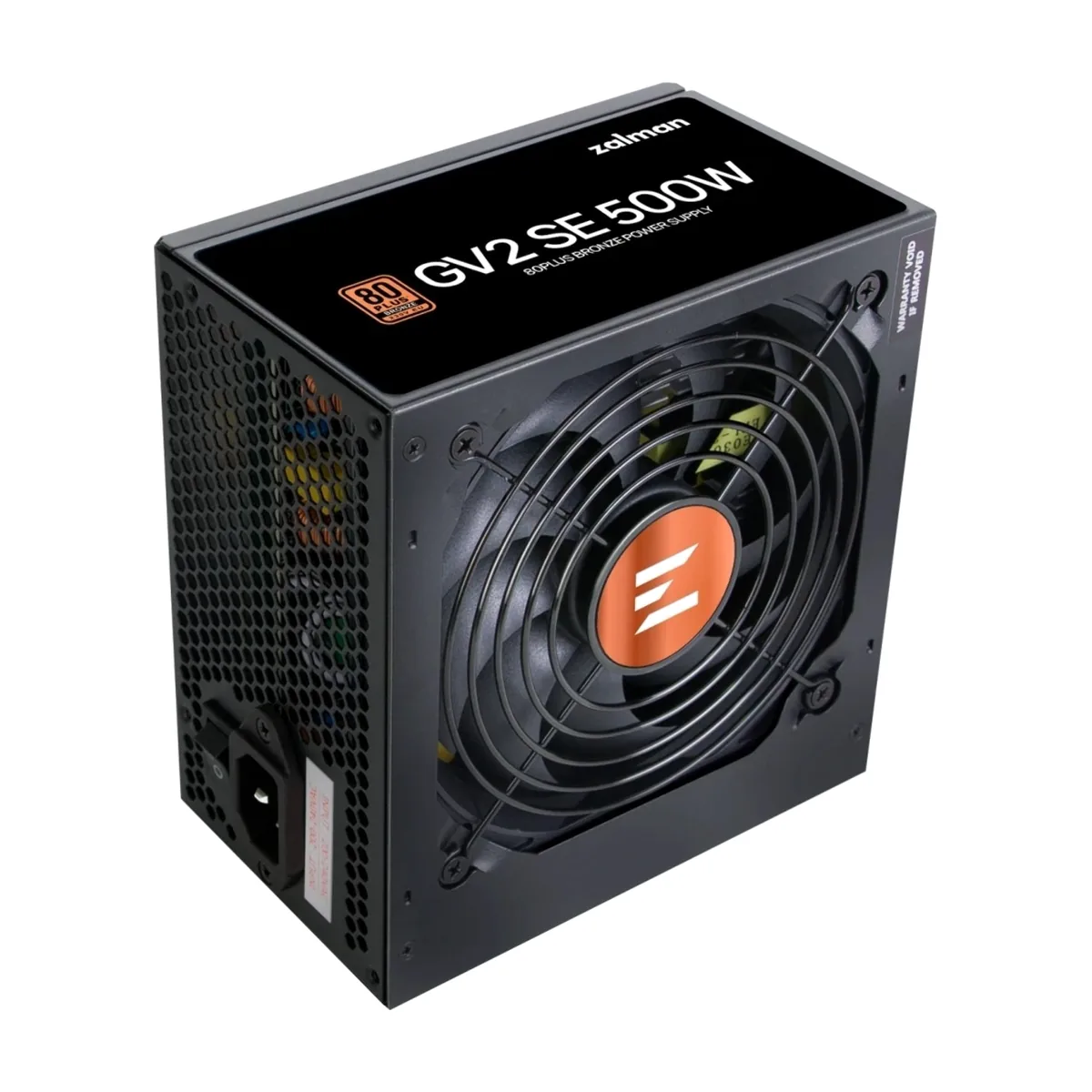 Блок питания Zalman ZM500-GV2SE, 500Вт, 80 PLUS Bronze, 120мм, черный